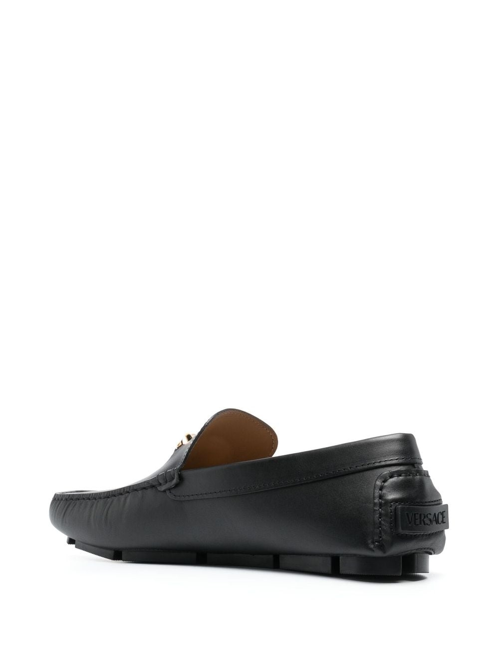 Medusa Head leather loafers - 3