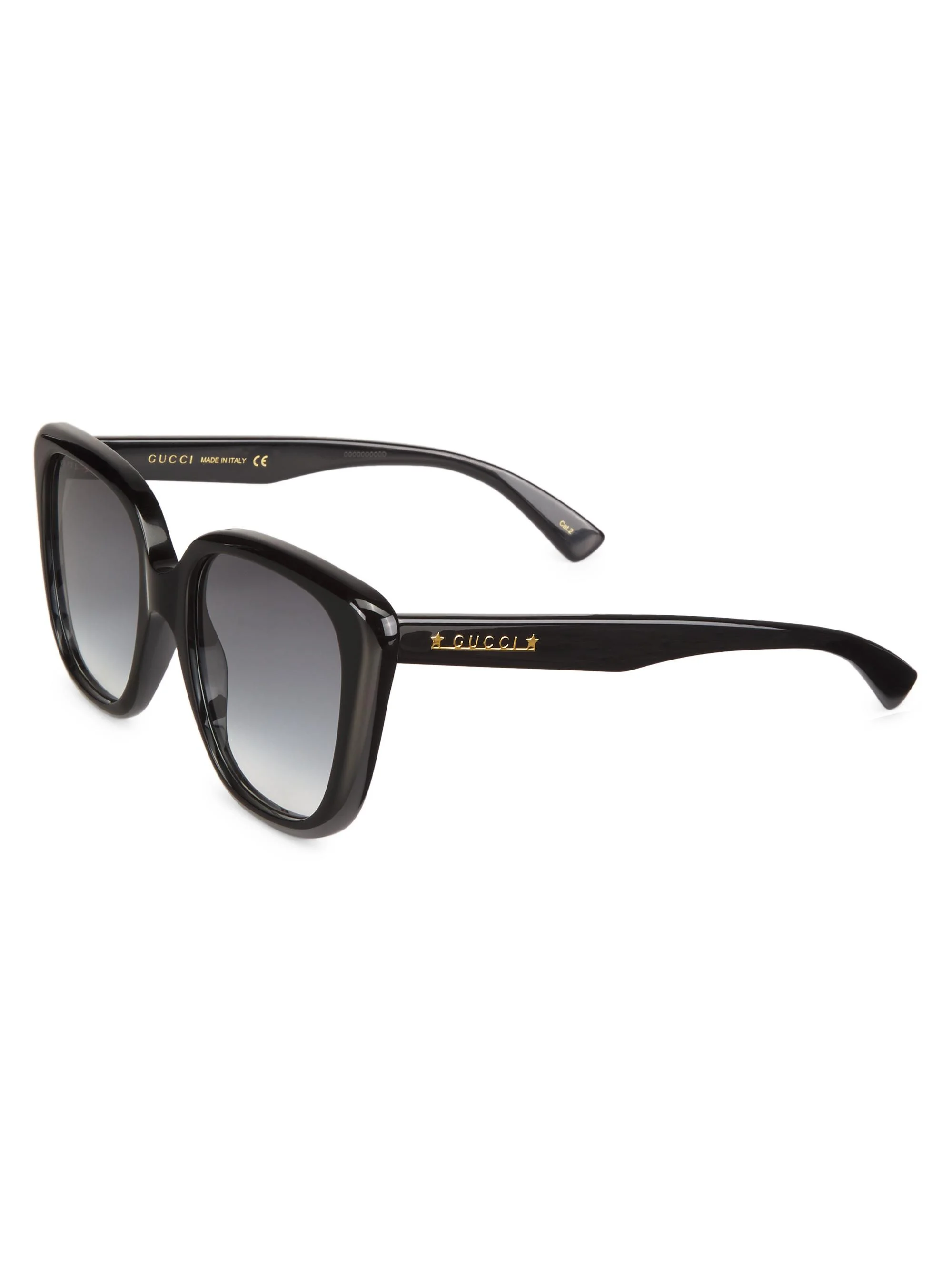 Women's Symbols 54MM Butterfly Acetate Sunglasses - Black - 1