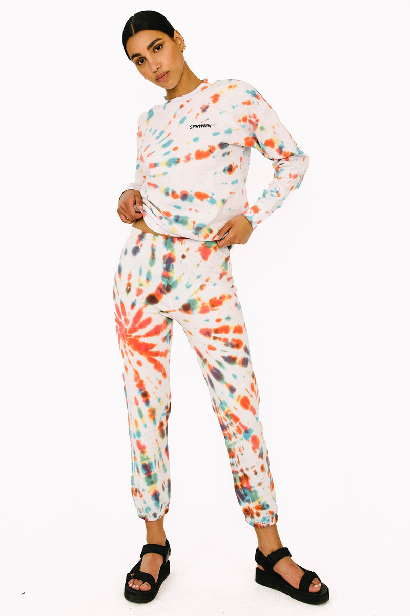 JELLY BEAN COTTON LOGO SWEATPANTS 1