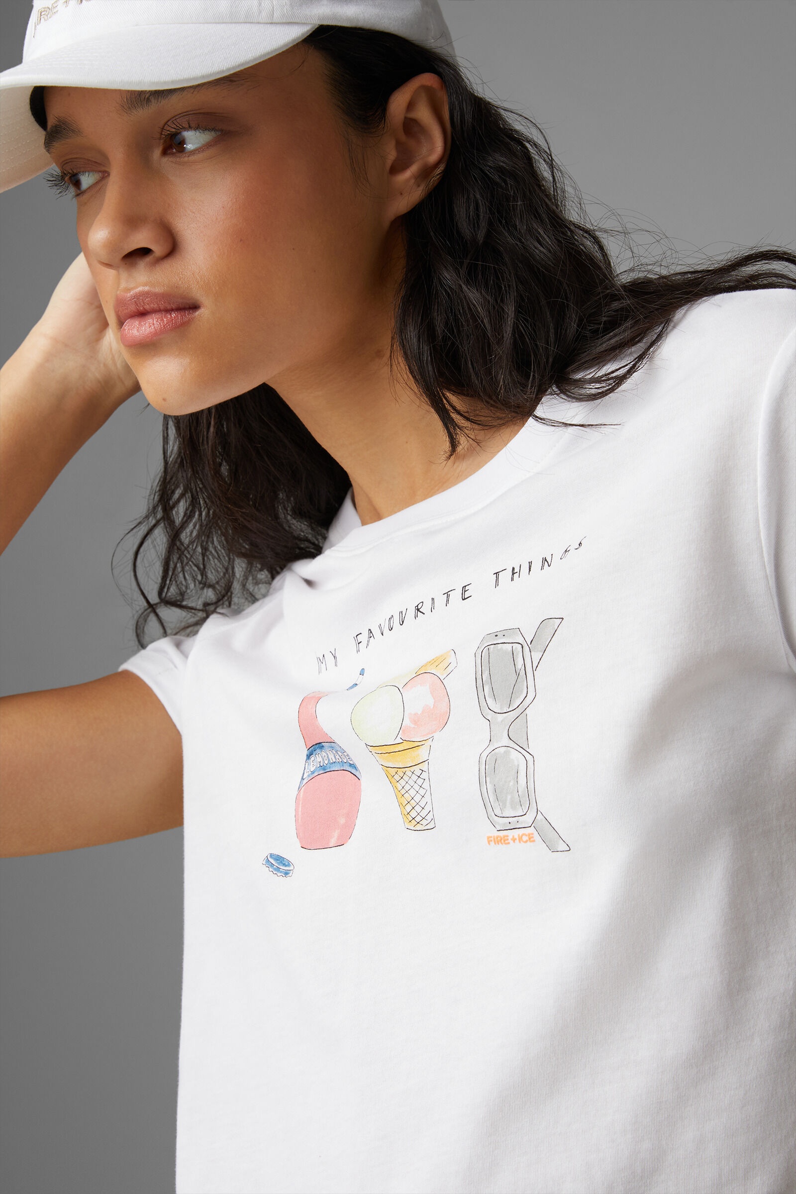 Debra T-shirt in White - 4