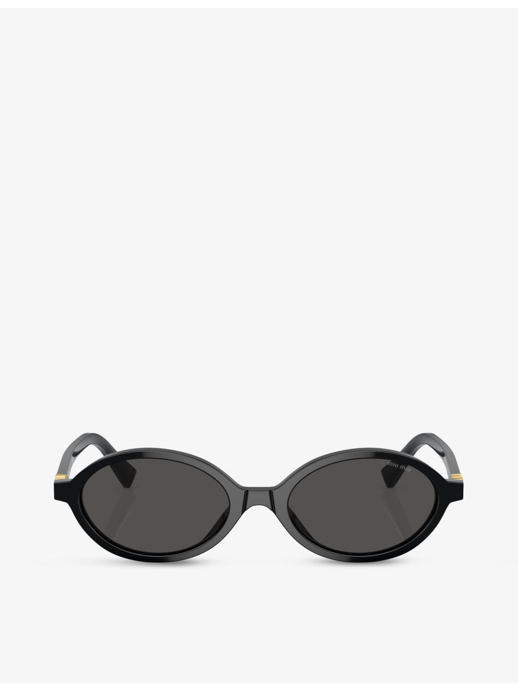 MU 04ZS oval-frame acetate sunglasses - 1