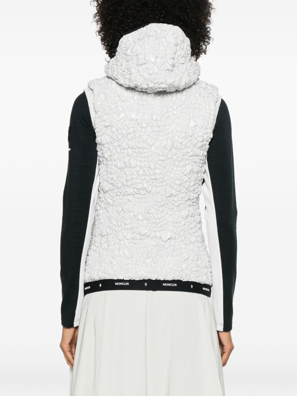 shirred gilet - 4