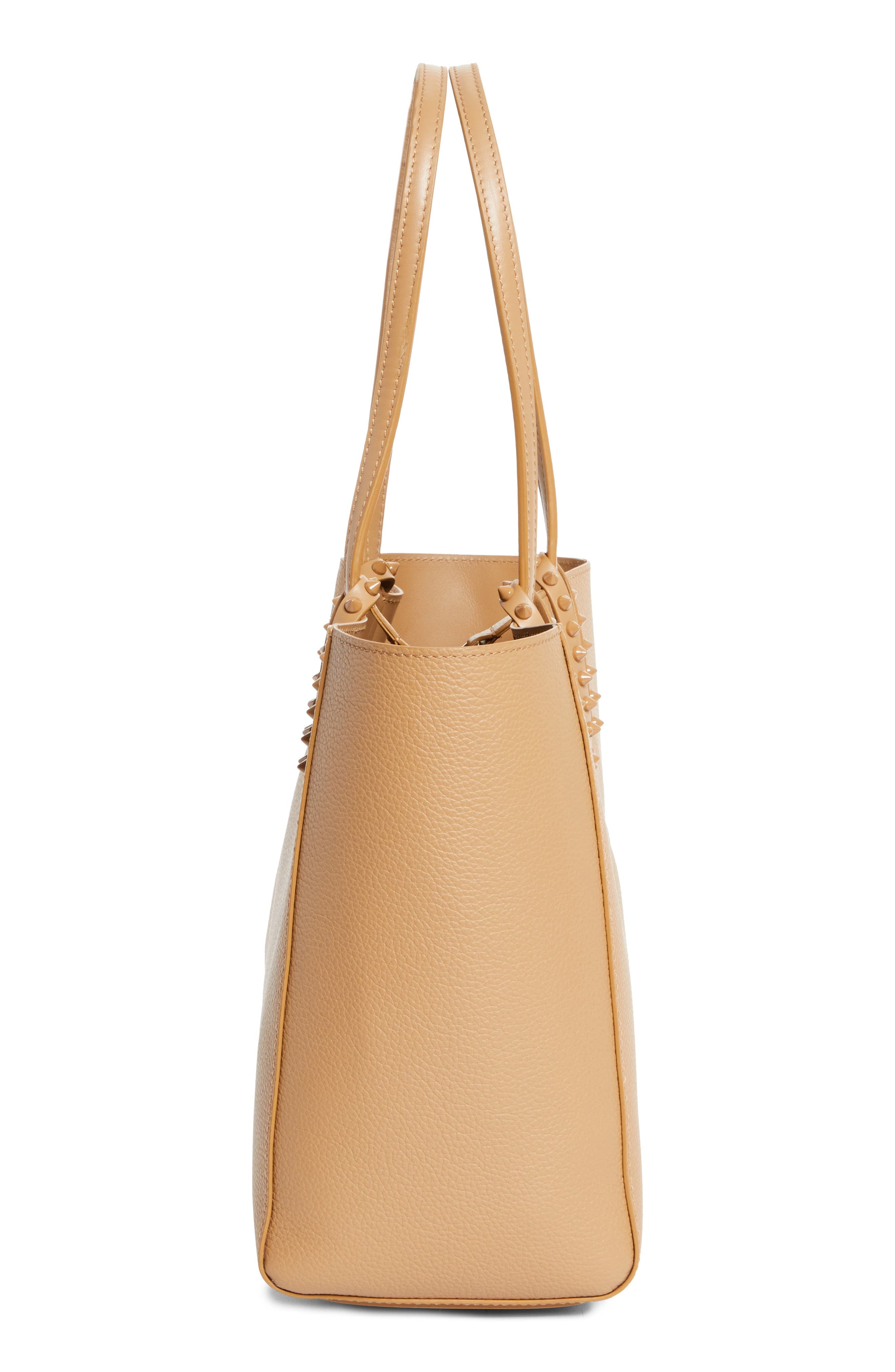 Christian Louboutin Small Cabata Soft Leather Tote in F486 Lionne at Nordstrom - 6