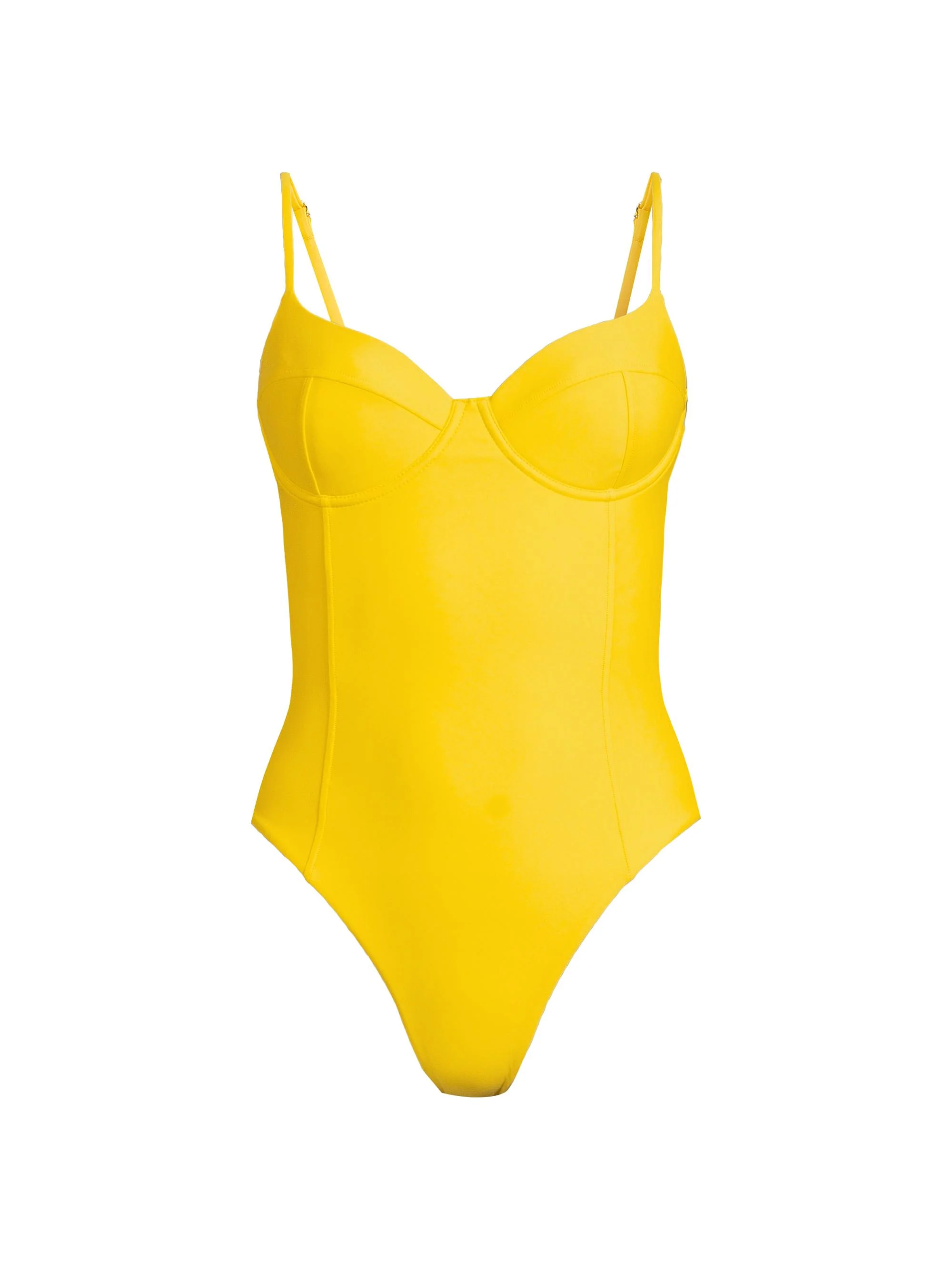 Women's Jayda Bustier One-Piece Swimsuit - Sunglow - 1