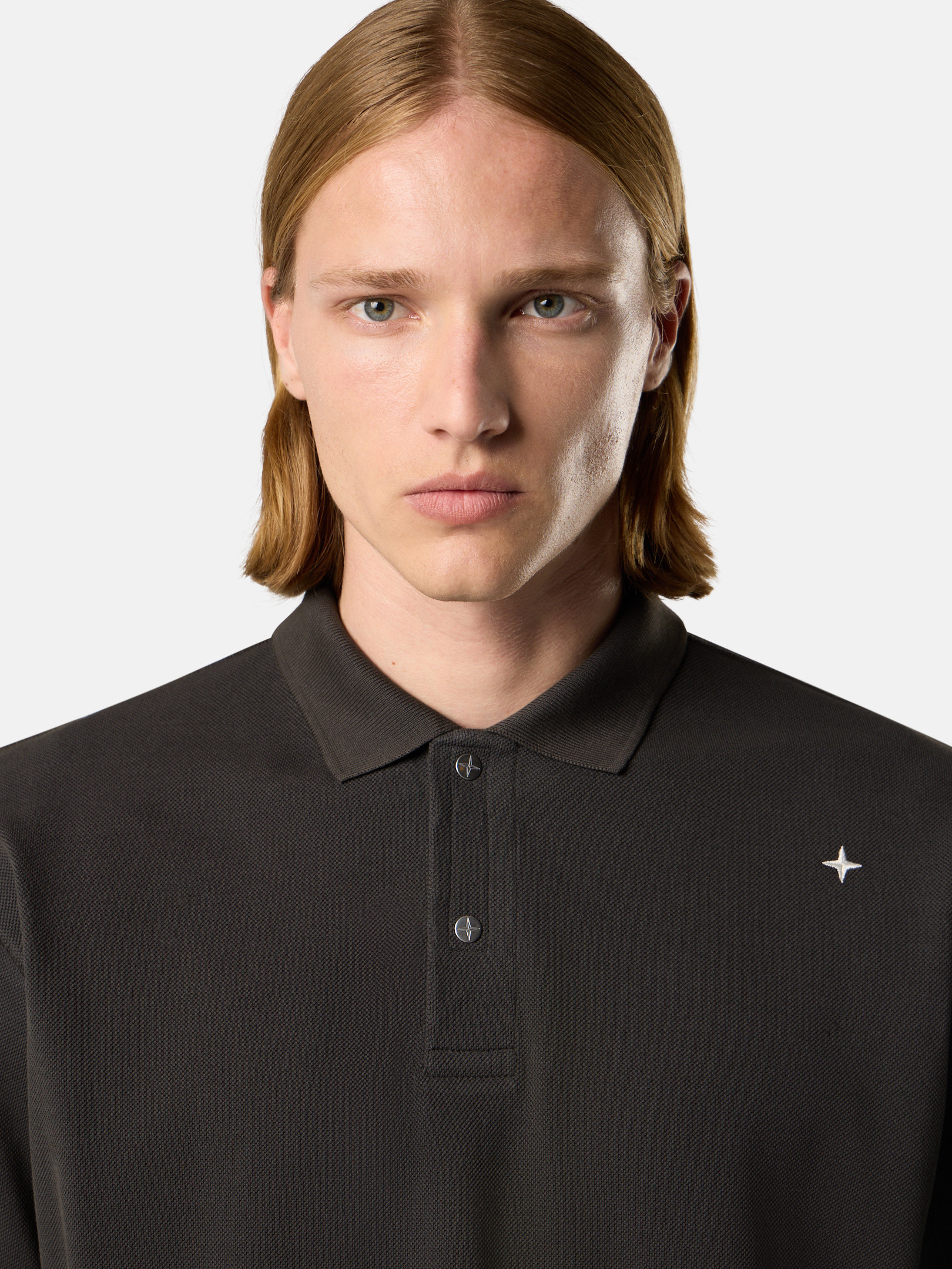 2200010 50/2 ORGANIC COTTON PIQUÉ_STONE ISLAND STELLINA - 3