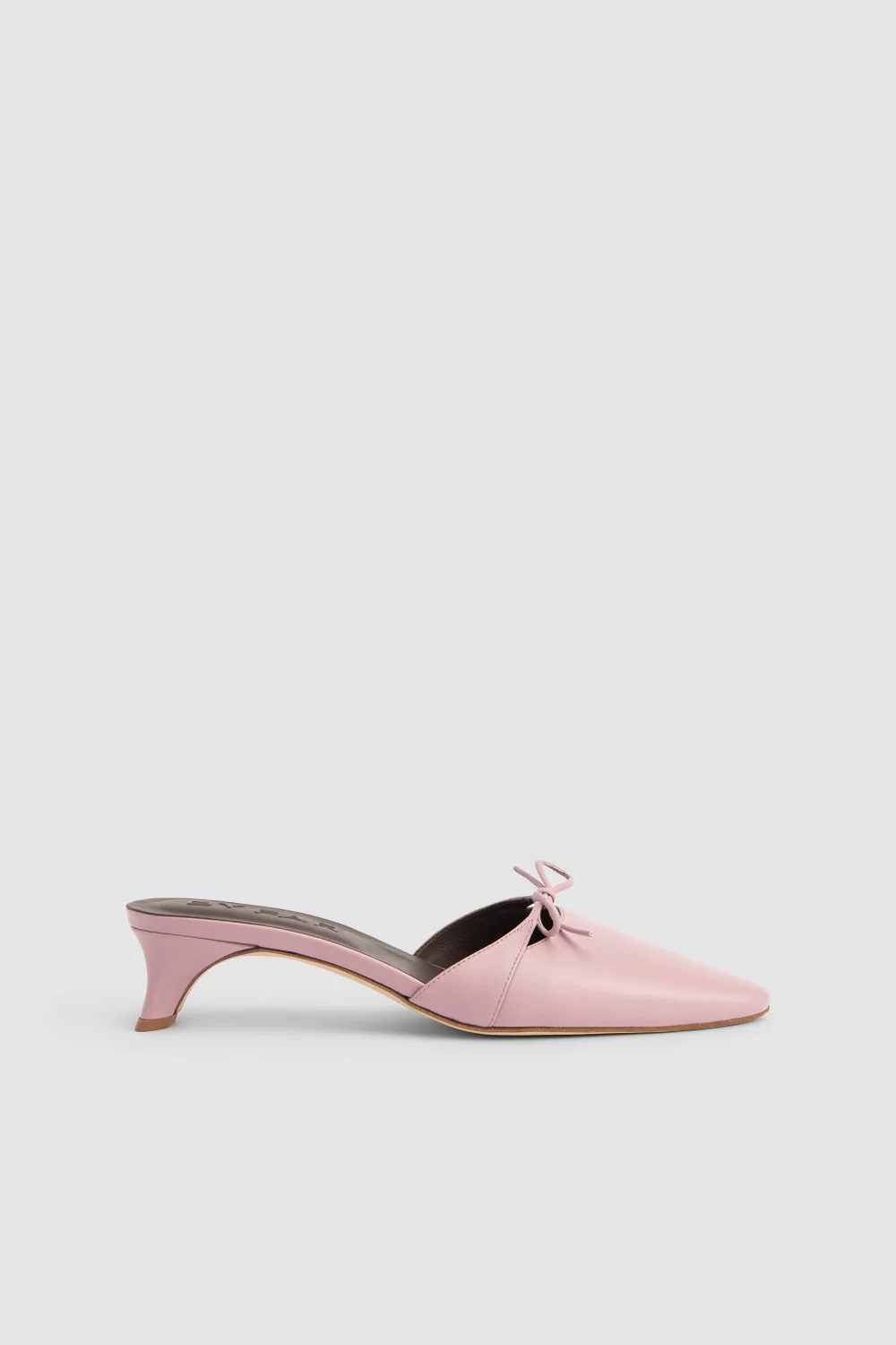 Babybow Leather Mule - 1
