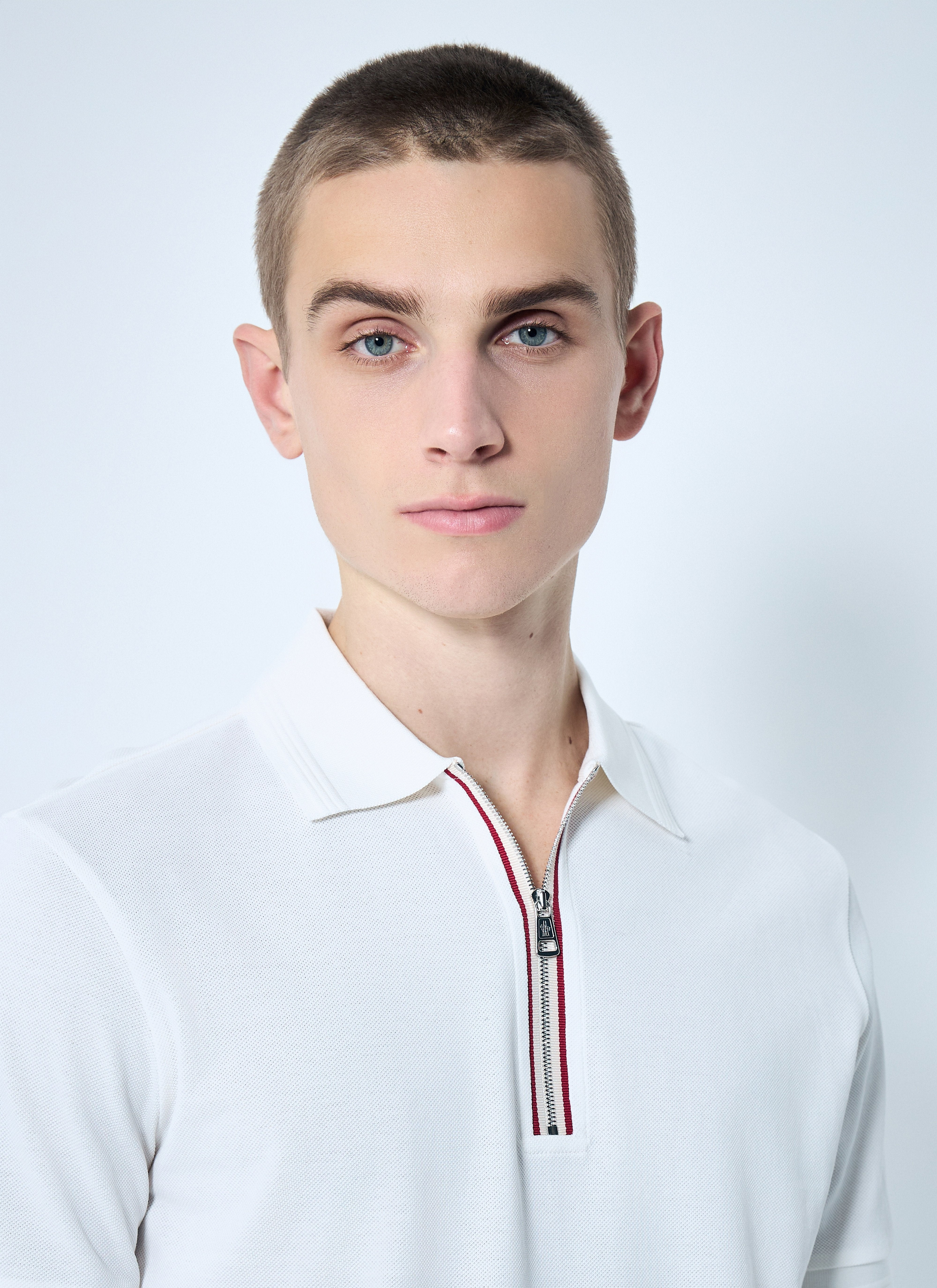 Moncler Men Half-Zip Polo Shirt - 5