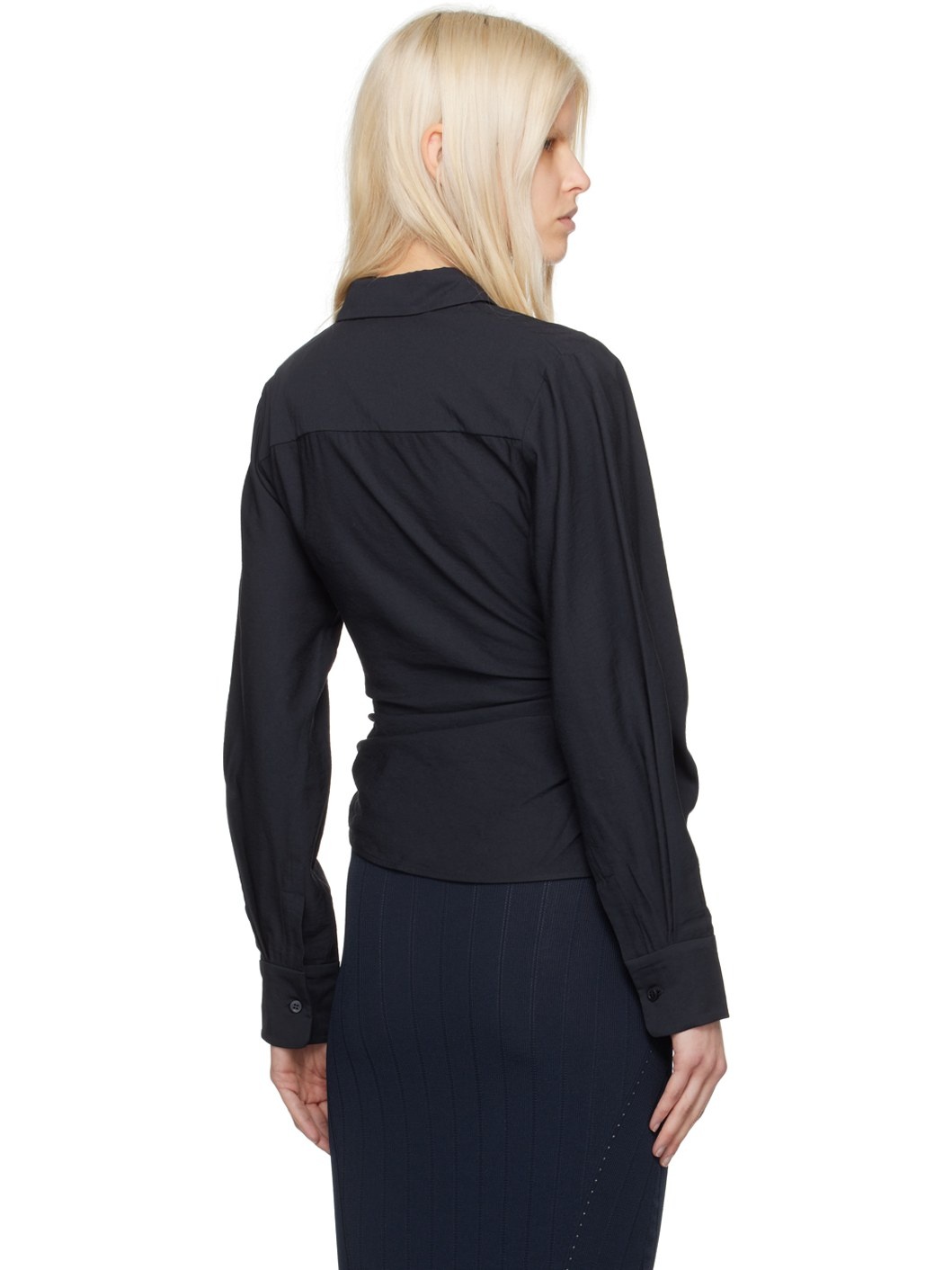 Navy 'La Chemise Bahia' Shirt - 3