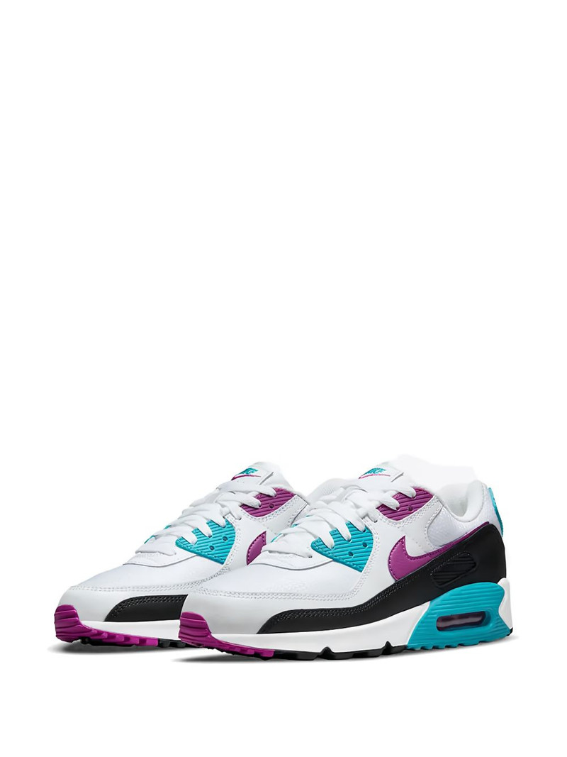 Nike Air Max 90 lace-up logo sneakers outlook