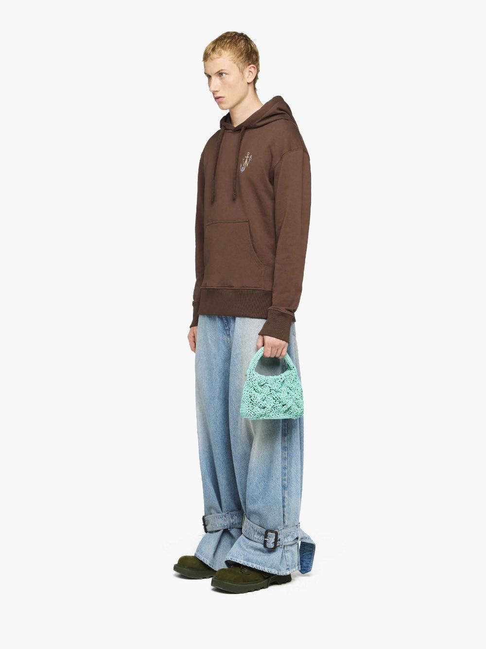 HOODIE WITH ANCHOR EMBROIDERY - 4