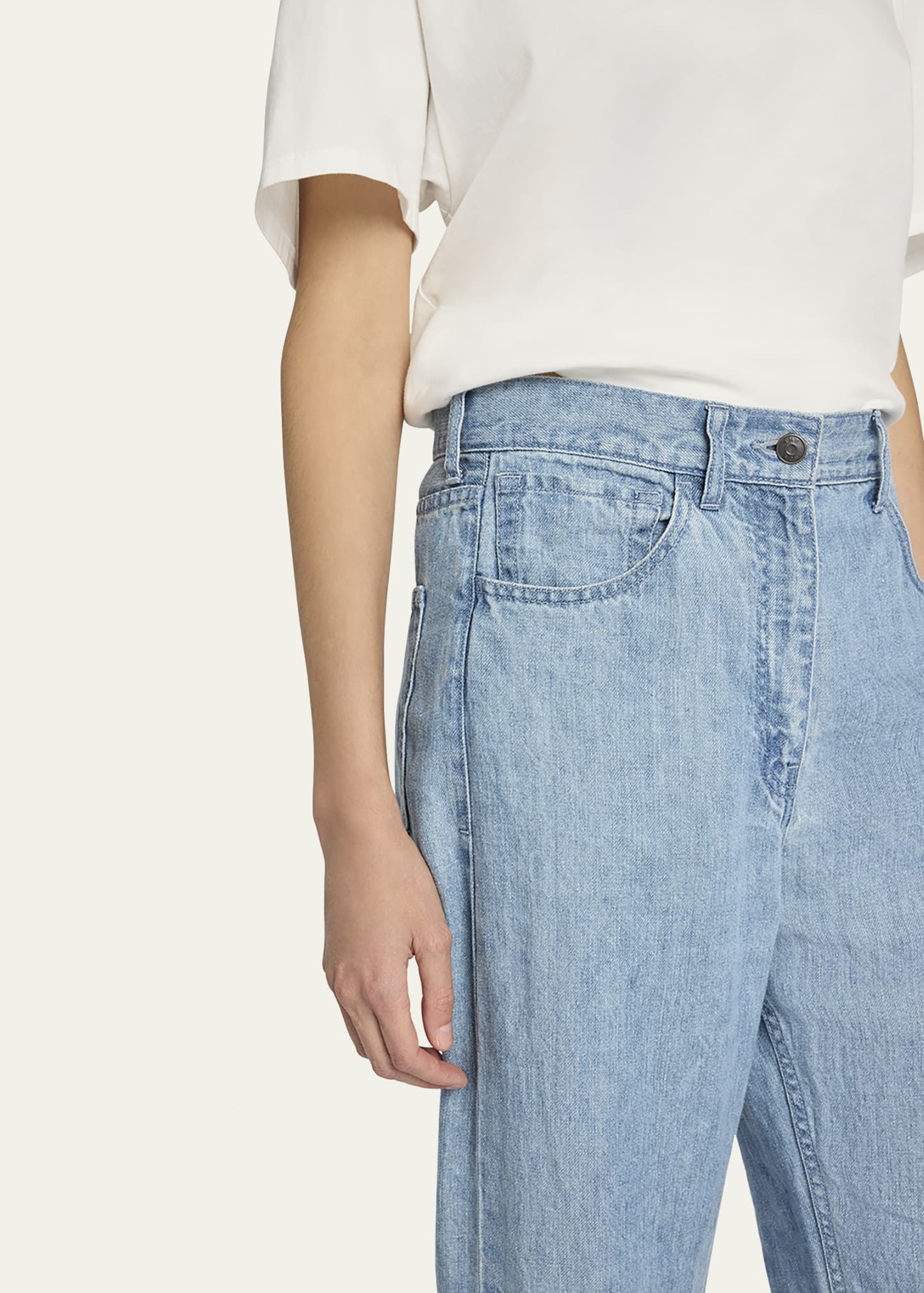 Tarley Straight Light Wash Jeans - 5