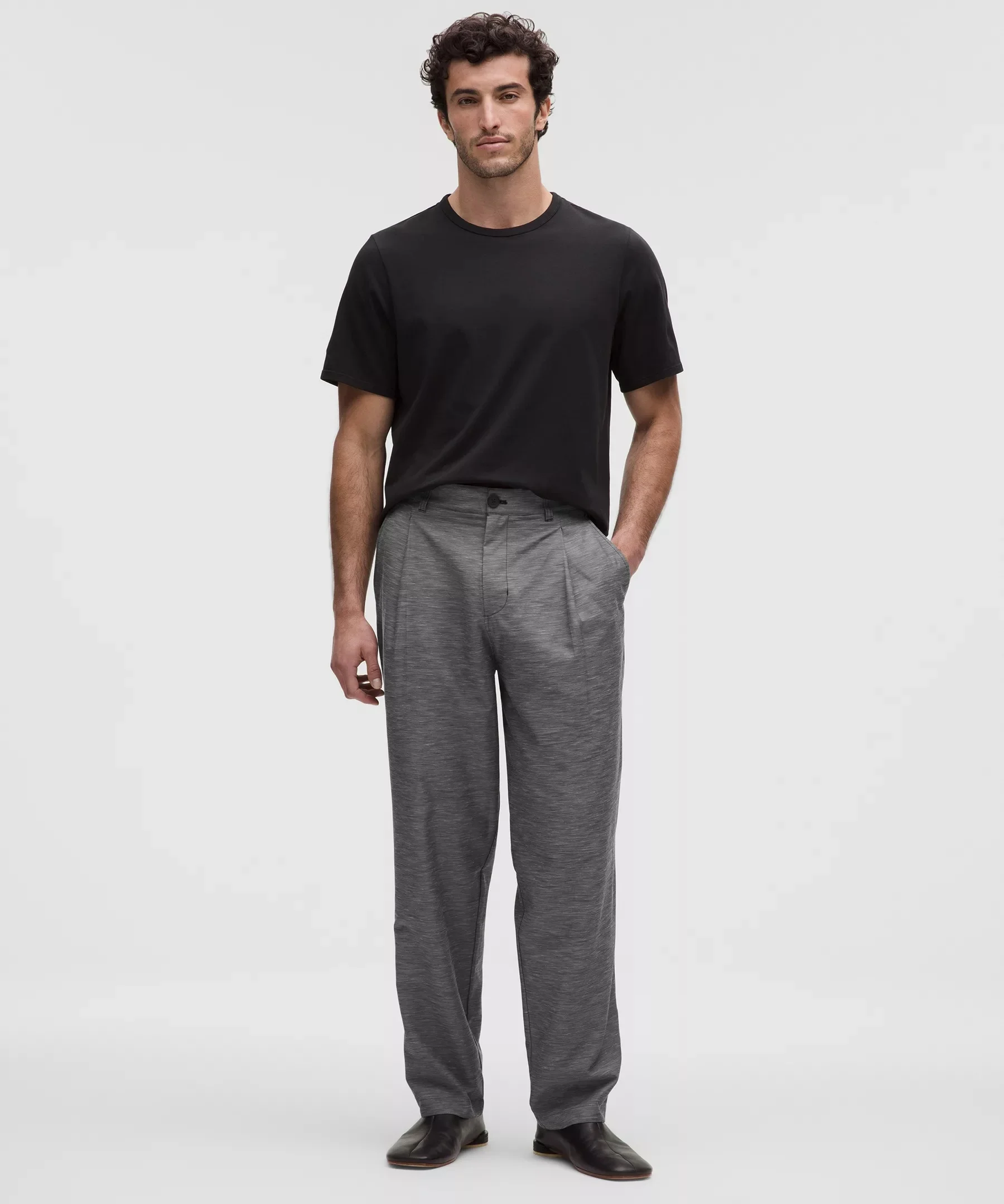 LuluLinen Pleated Trouser *Regular - 1