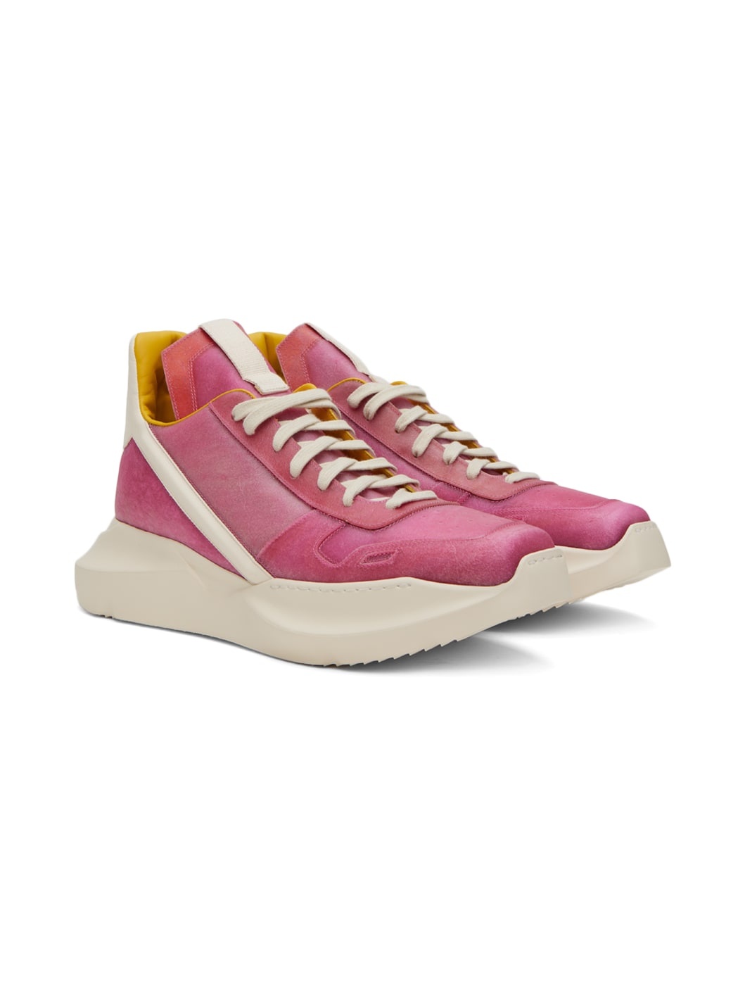 Pink Geo Geth Sneakers - 4