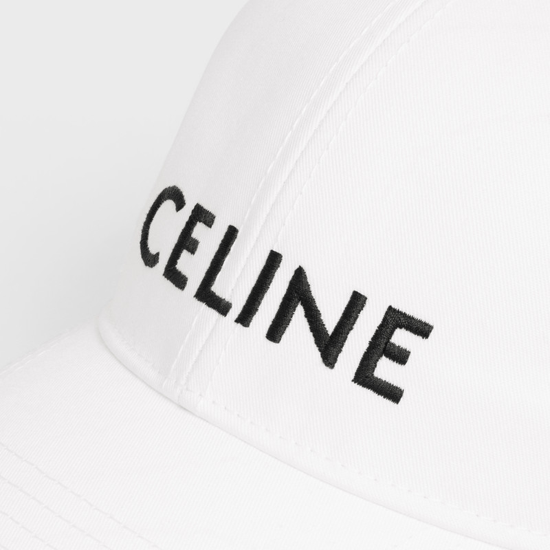 CELINE BASEBALL CAP IN COTTON 5