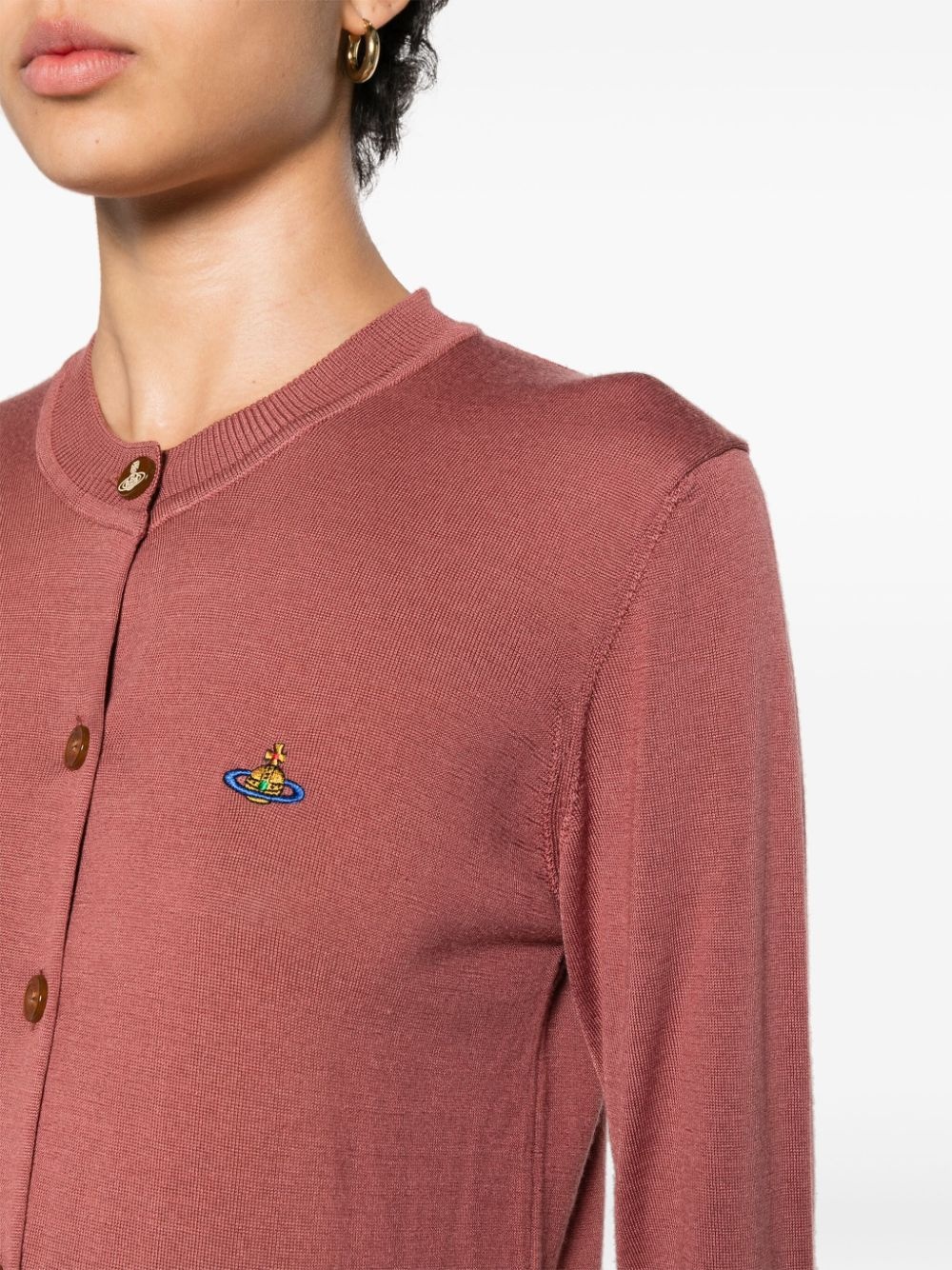 Bea Orb-embroidered cardigan - 5