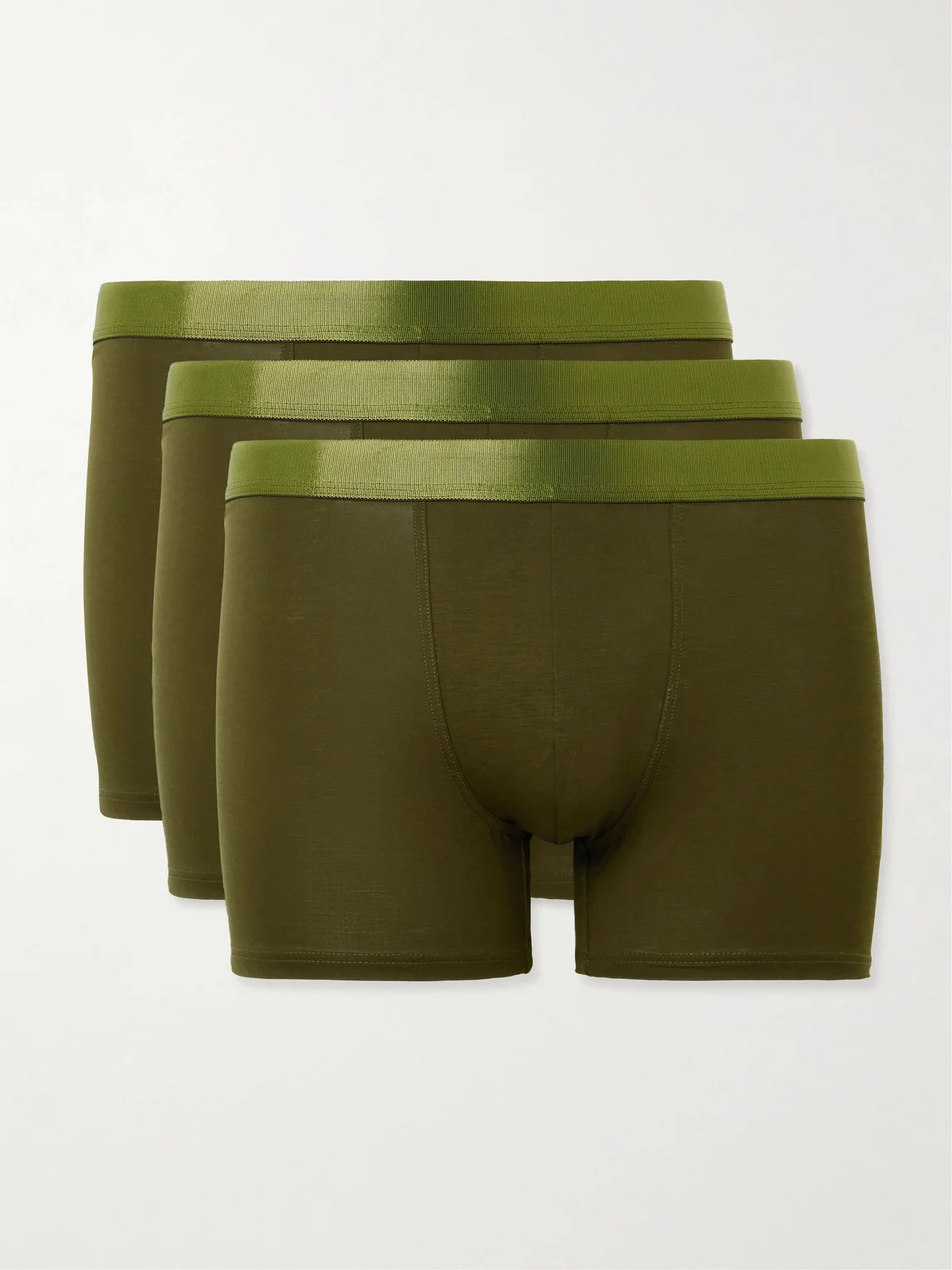 Three-Pack Stretch-TENCEL™ Lyocell Boxer Briefs - 1