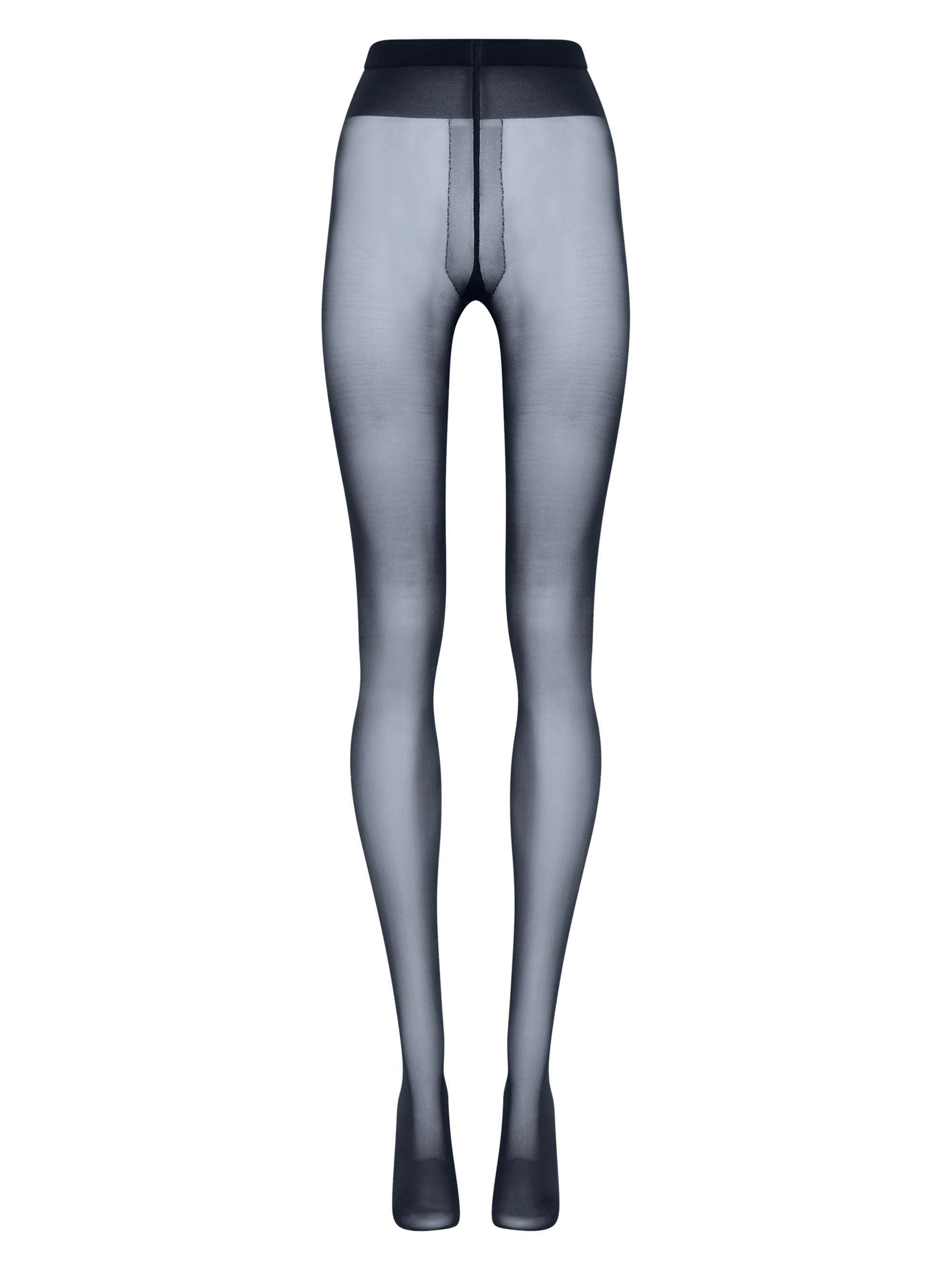 Women's Individual Control-Top Tights - Navy - 1