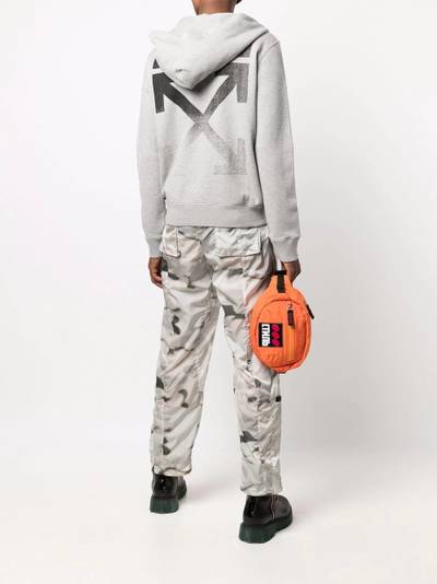 Off-White logo-print Arrows hoodie outlook