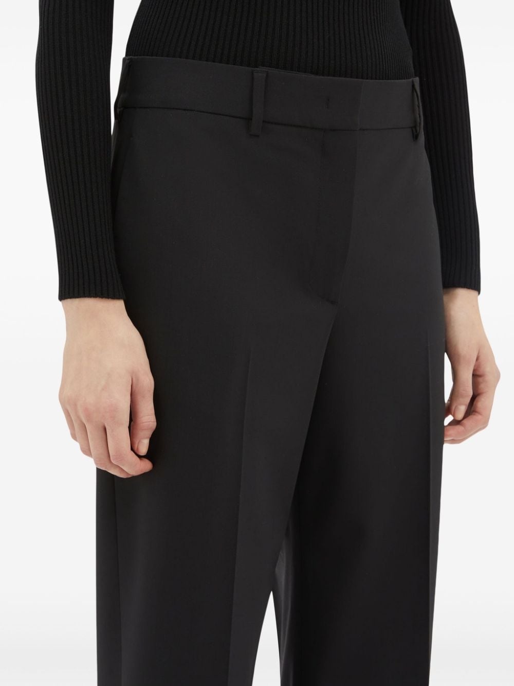 tailored cotton trousers - 5