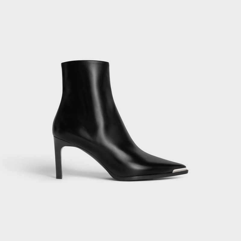 Celine Verneuil ankle boot with metal toe in Calfskin 1