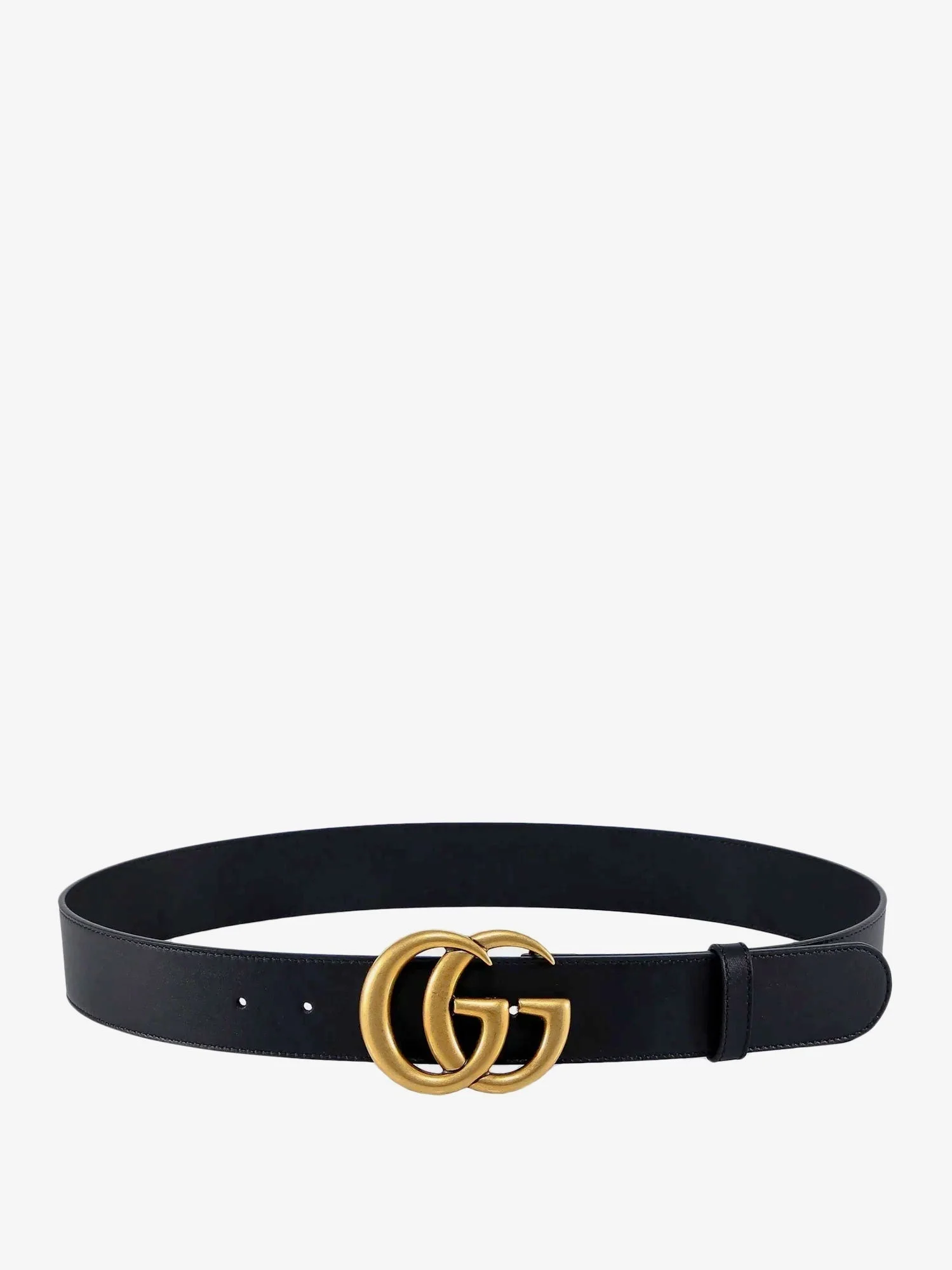 Gucci Men Gg Marmont Leather Belt - 1
