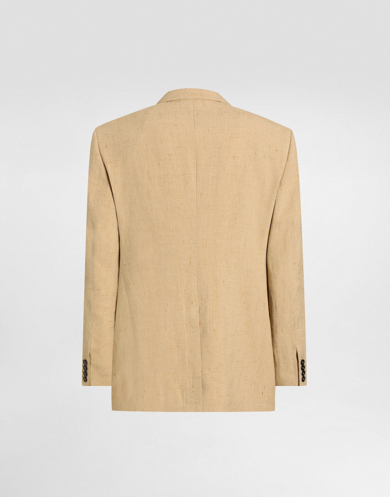 Dolce & Gabbana Single-breasted suit in tweed linen outlook