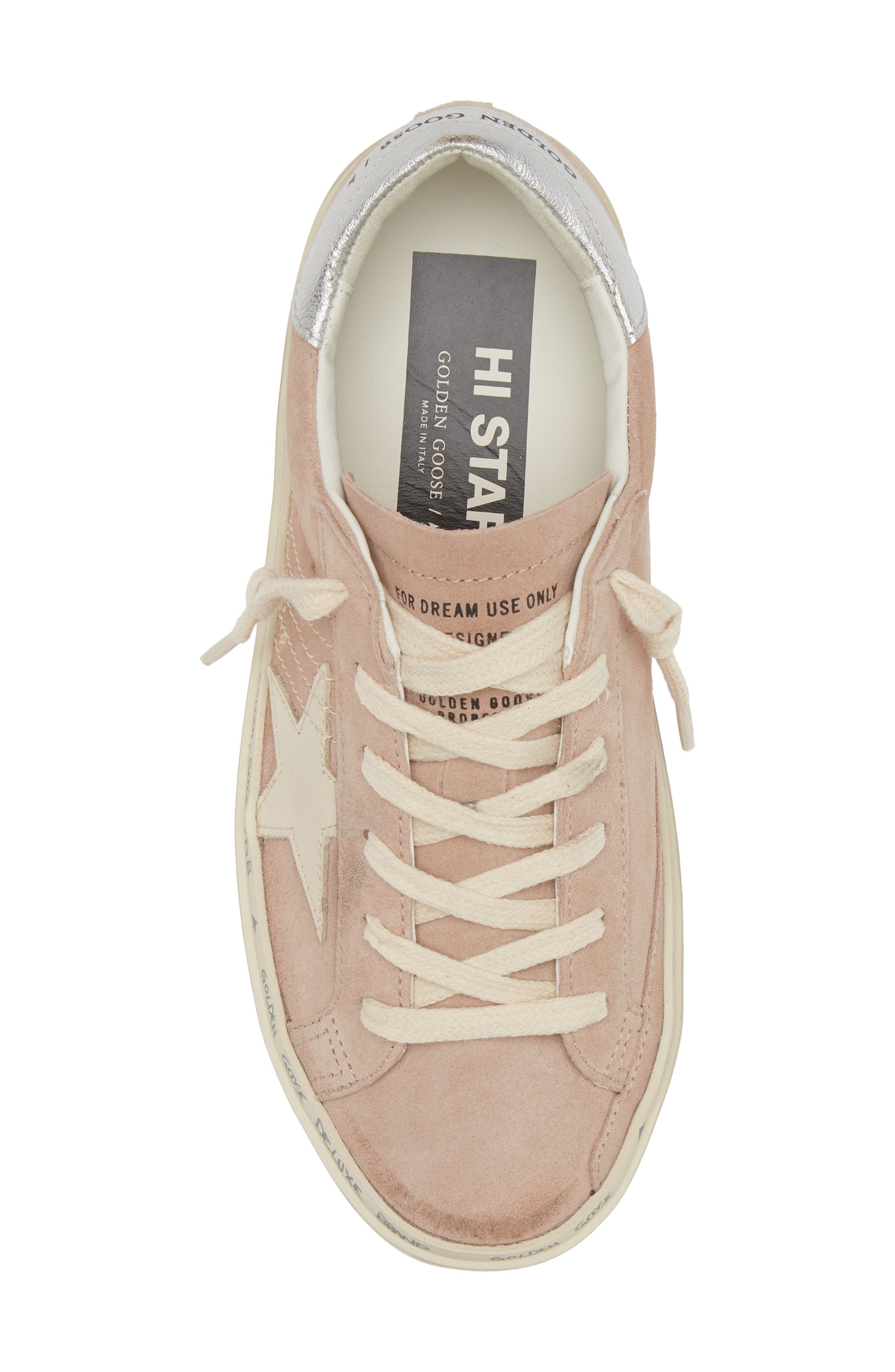 Golden Goose Hi Star Low Top Platform Sneaker in Beige/Ivory at Nordstrom - 5