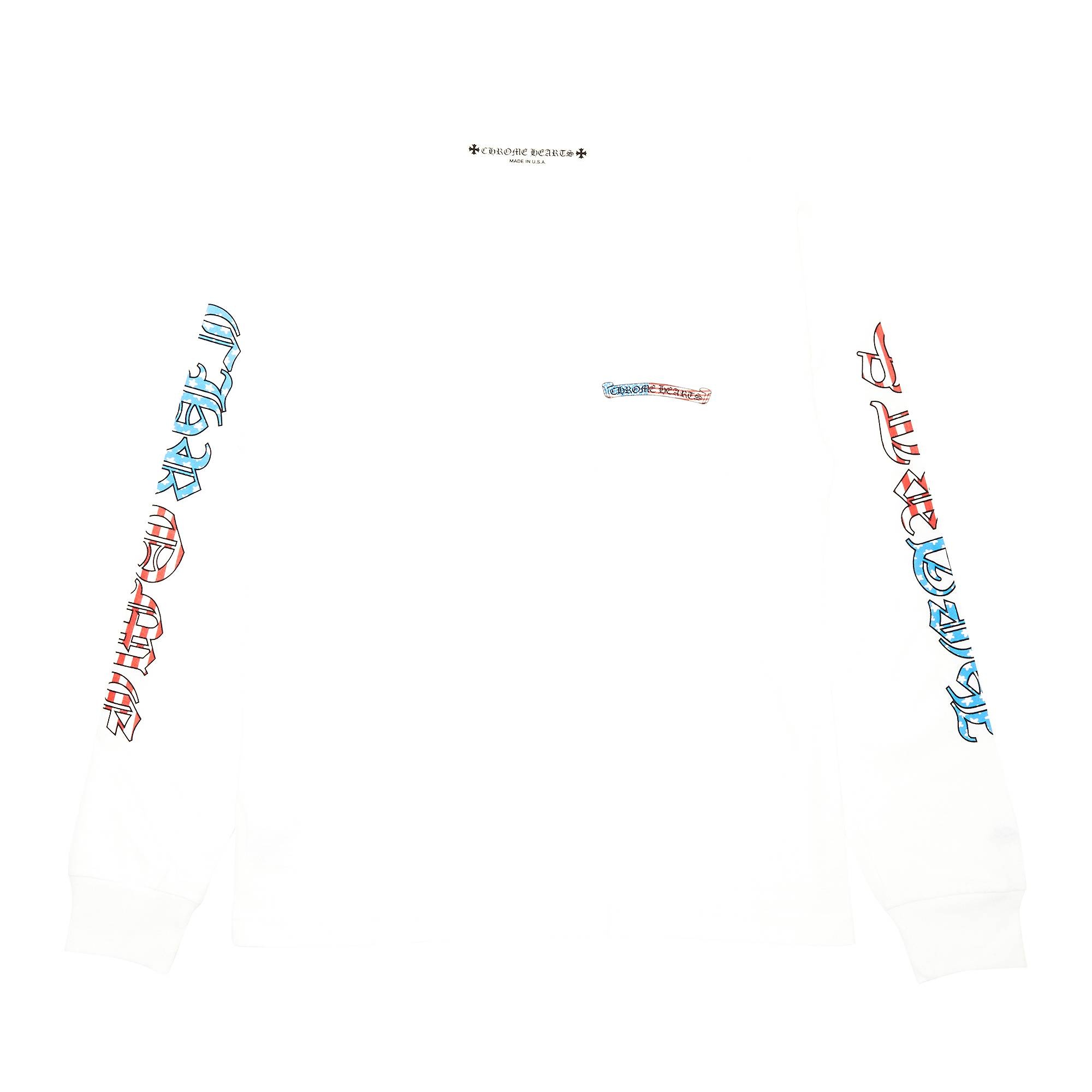 Chrome Hearts x Matty Boy America Long-Sleeve T-Shirt 'White' - 1