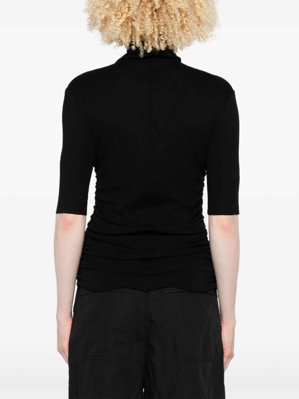 layered mini dress - 4