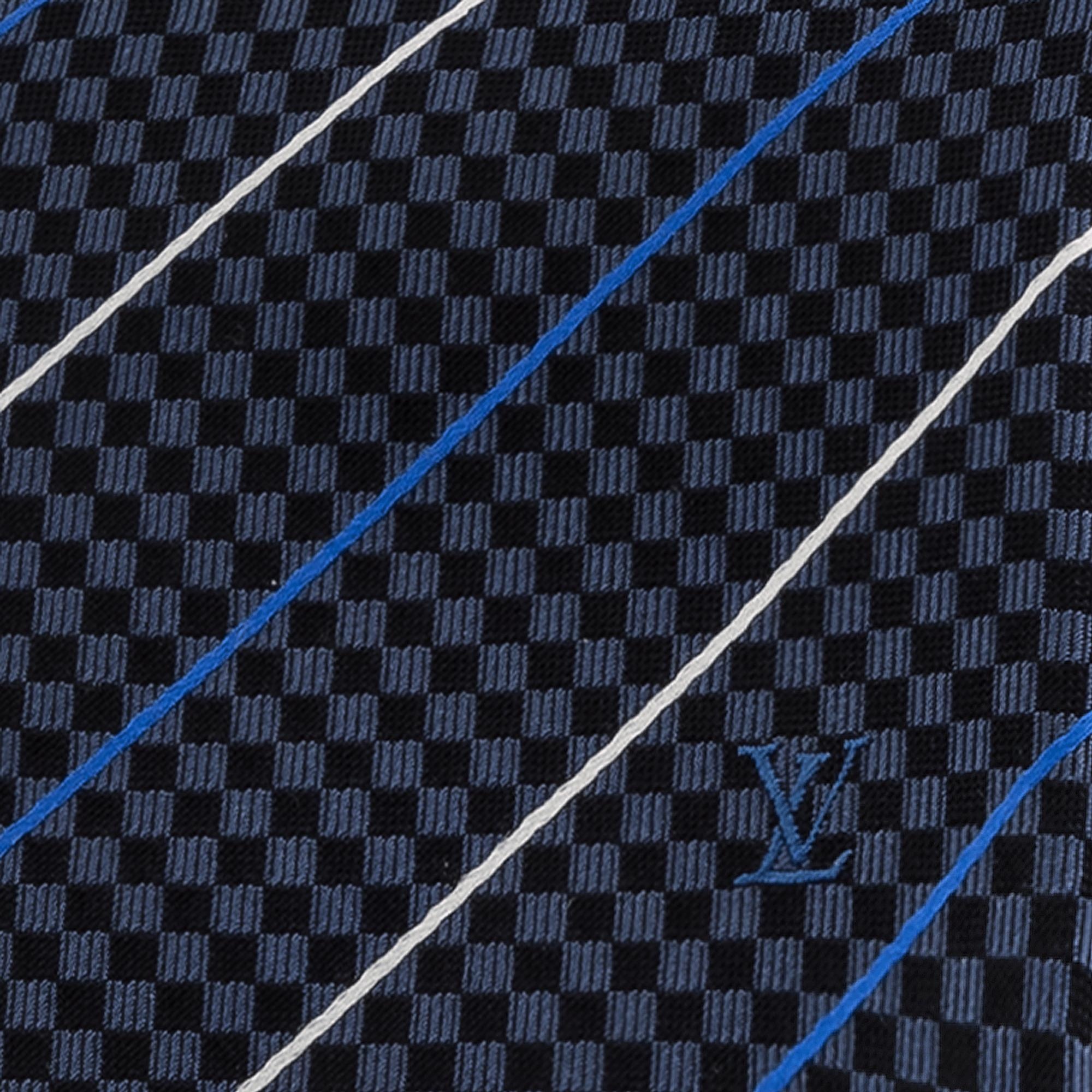 Damier Lines Tie - 2