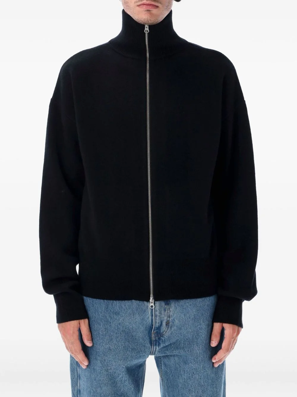 Xtra Out zip-front cardigan - 1