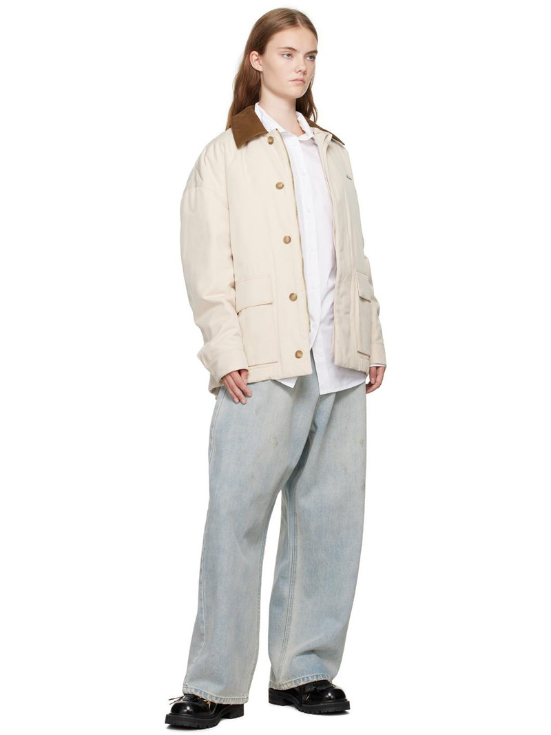 We11done Beige Padded Jacket outlook
