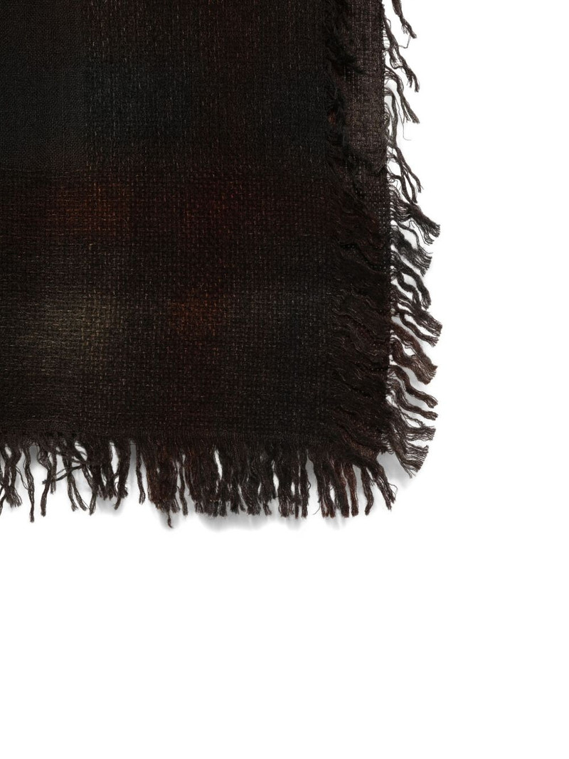 Faliero Sarti Tedora frayed scarf outlook