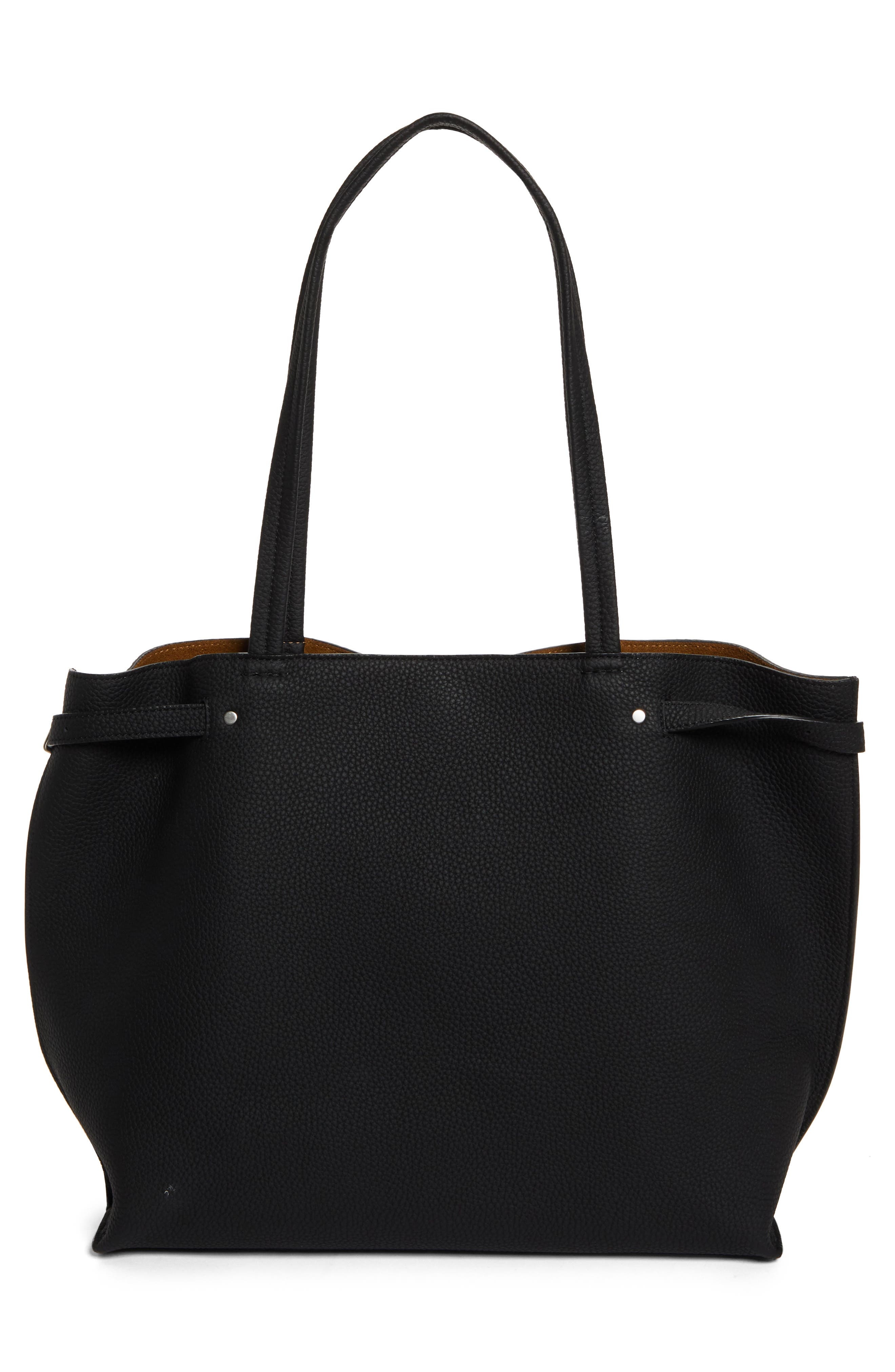 Proenza Schouler Days Leather Tote in Black 001 at Nordstrom - 4