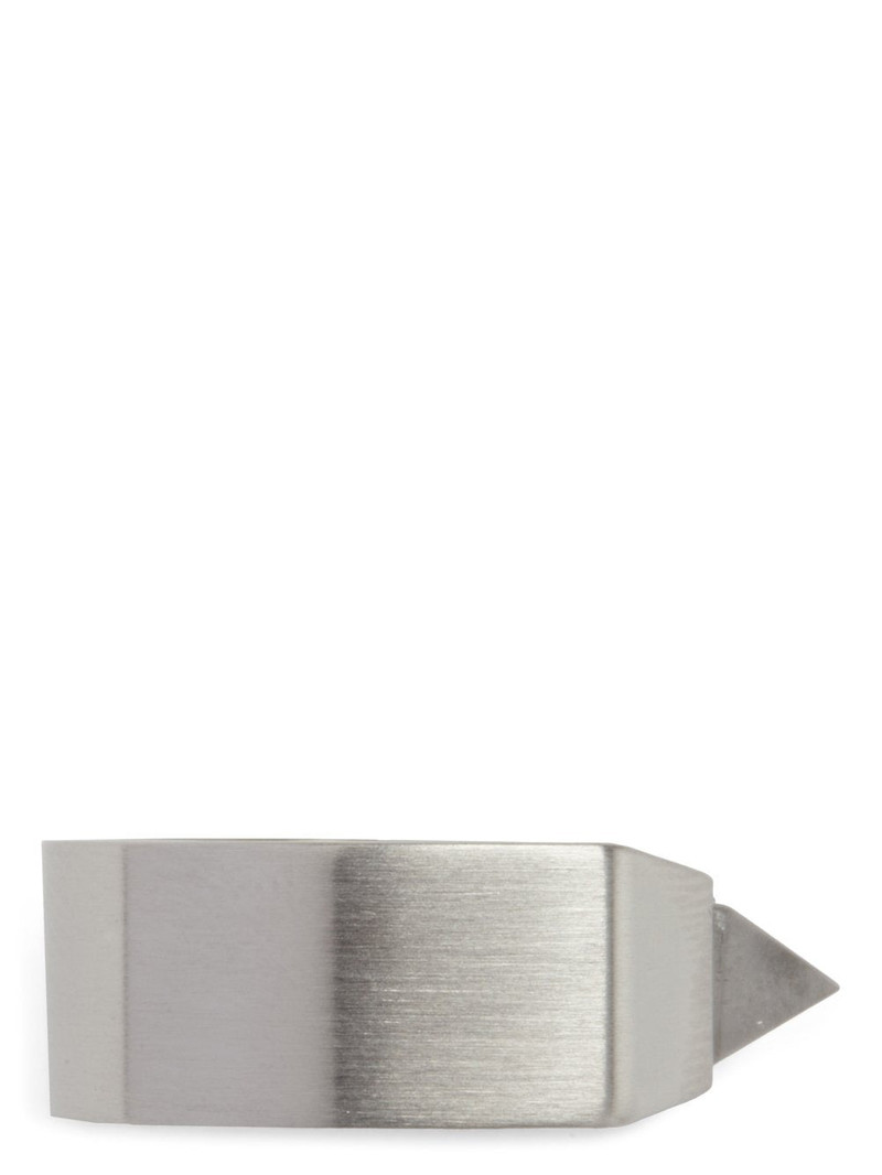 Silver Pyramid Ring 3