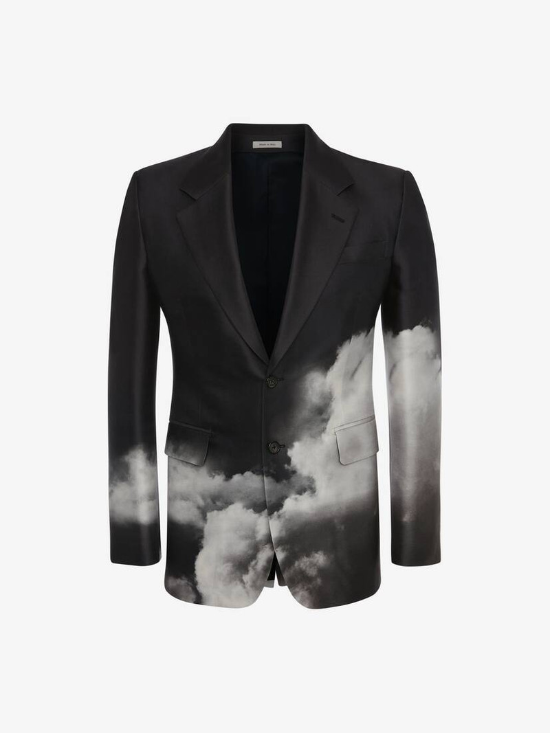 Storm Sky Single-breasted Jacket in Storm 1