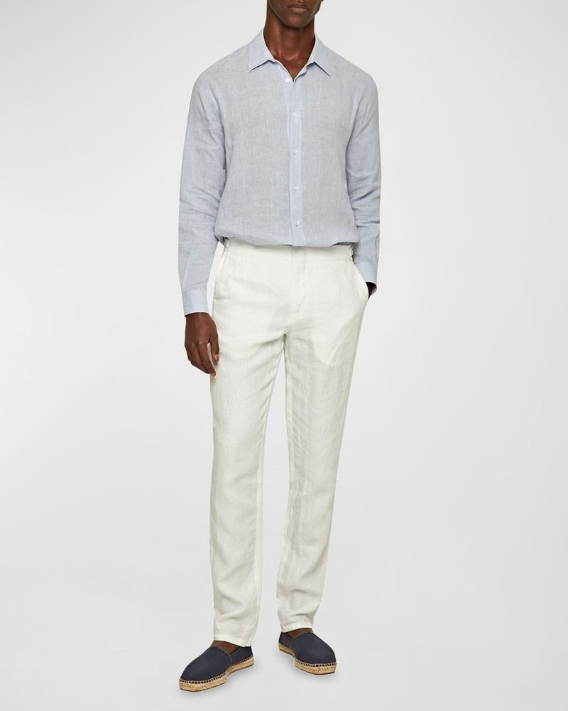 ORLEBAR BROWN Men's Griffon Tailored Linen Pants outlook
