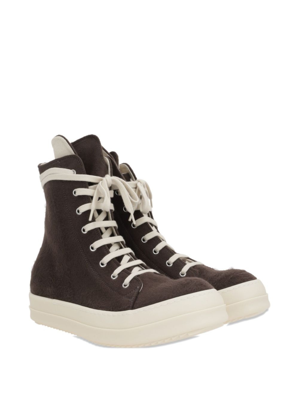 zip-fastening high-top sneakers - 2