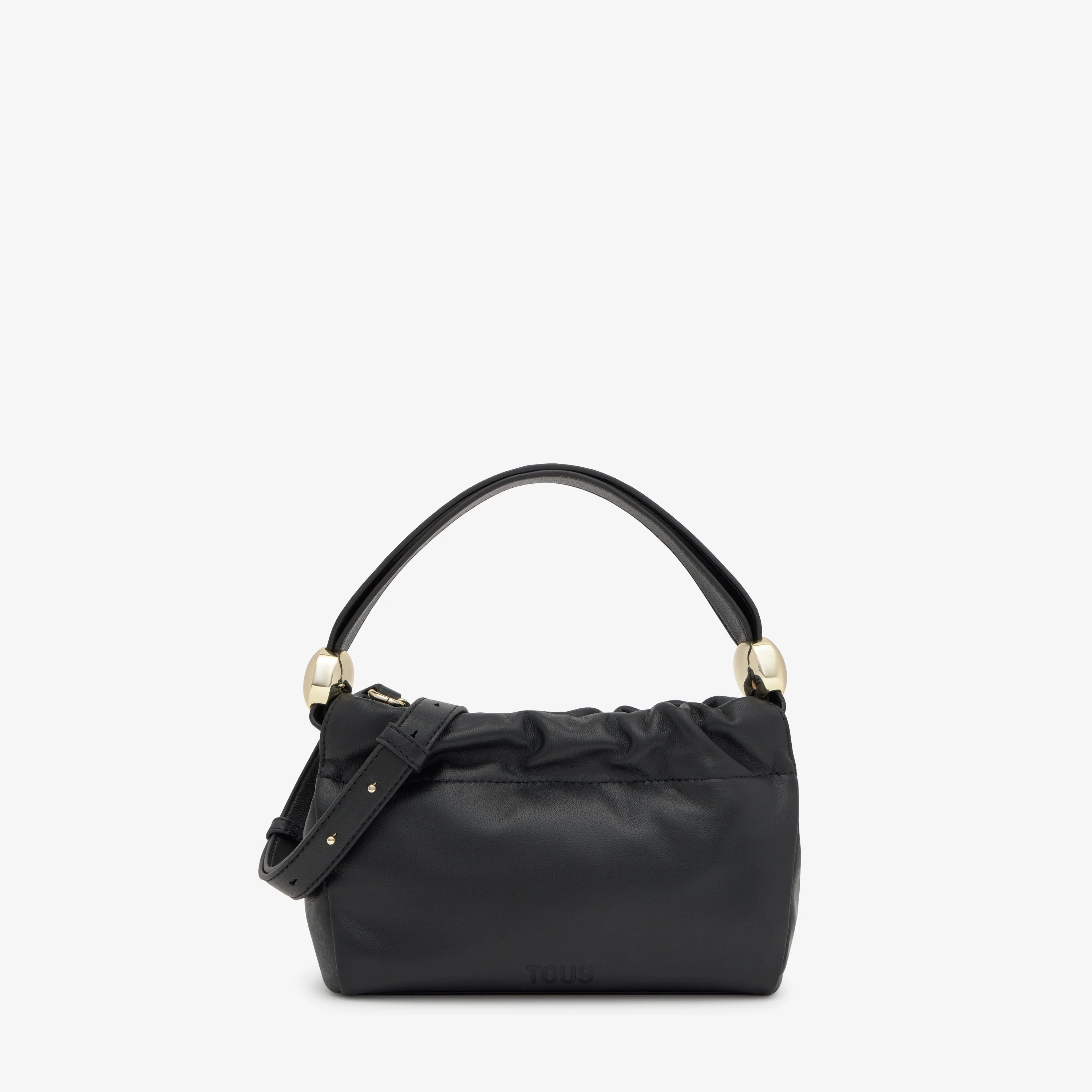 Small black leather Crossbody bag TOUS Gloss - 1
