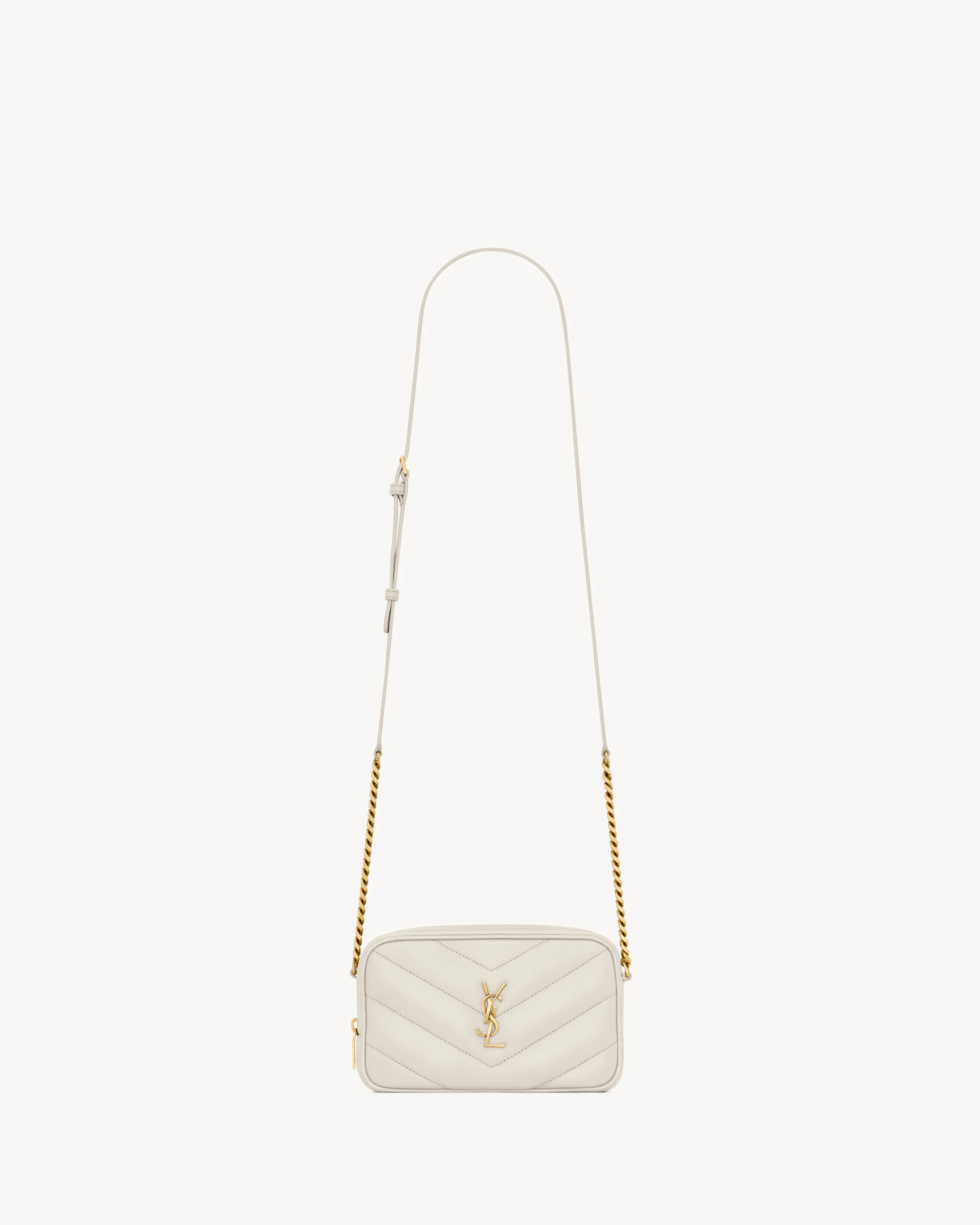 LOULOU MINI CAMERA BAG IN LAMBSKIN - 1