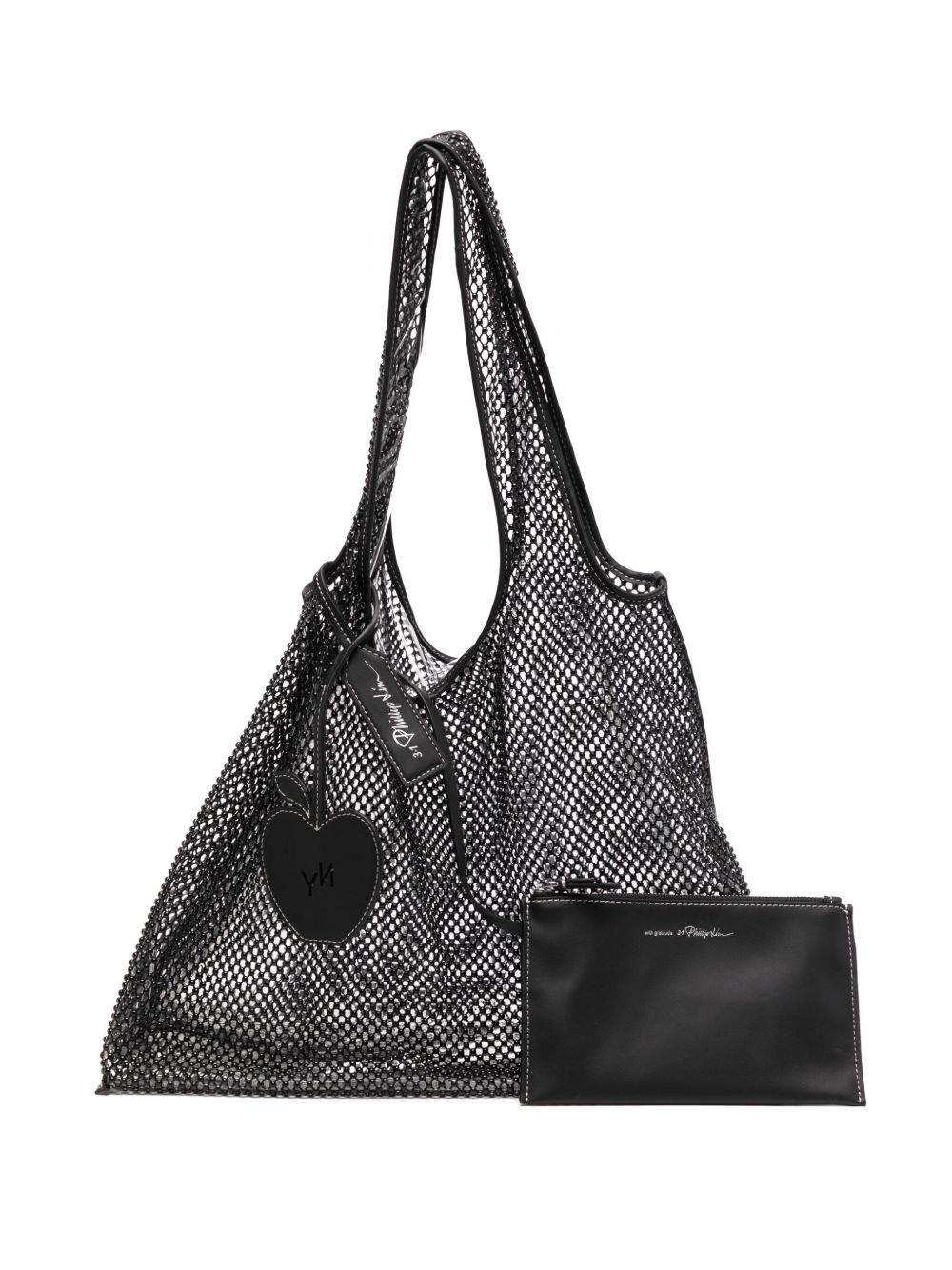 mesh market tote bag - 5