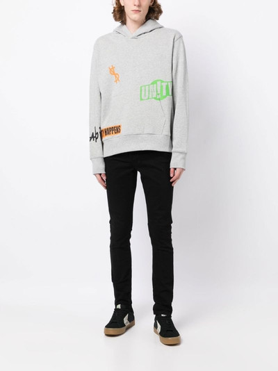 Ksubi cotton logo-print hoodie outlook