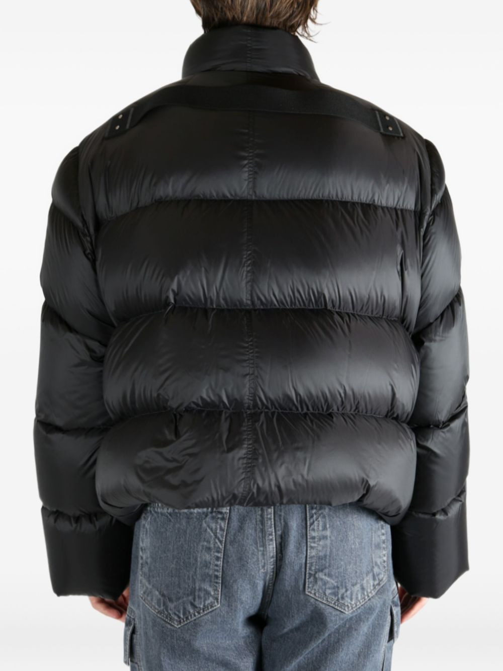 quilted high-neck jacket - 5