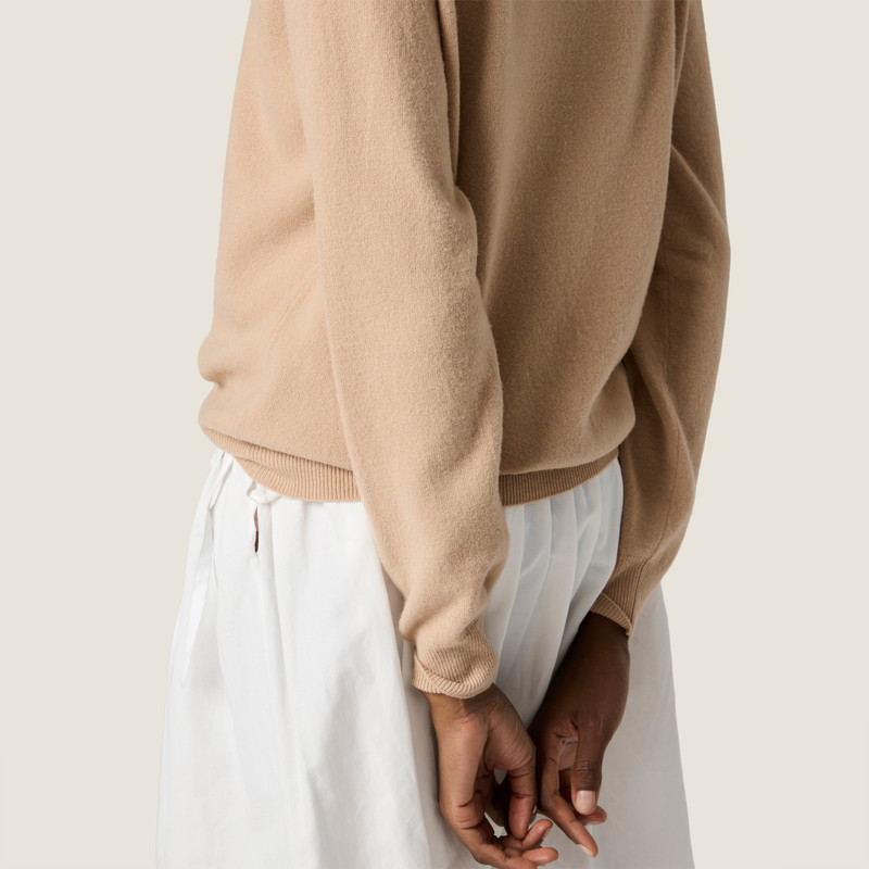 Wool and cashmere polo sweater 6