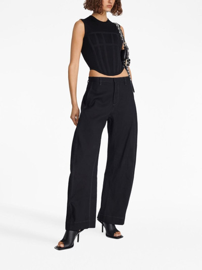 Dion Lee Arch Panel tapered-leg trousers outlook