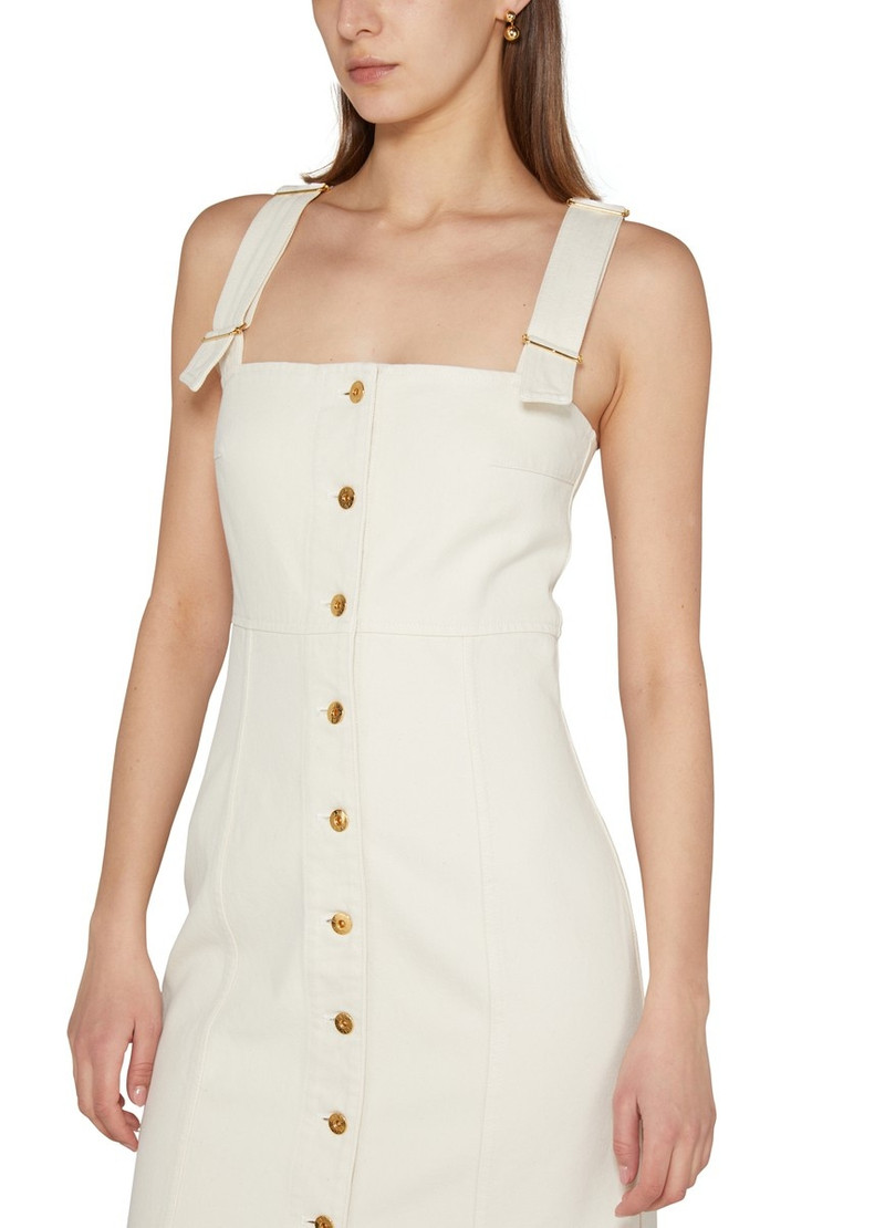 Dungaree denim dress 4