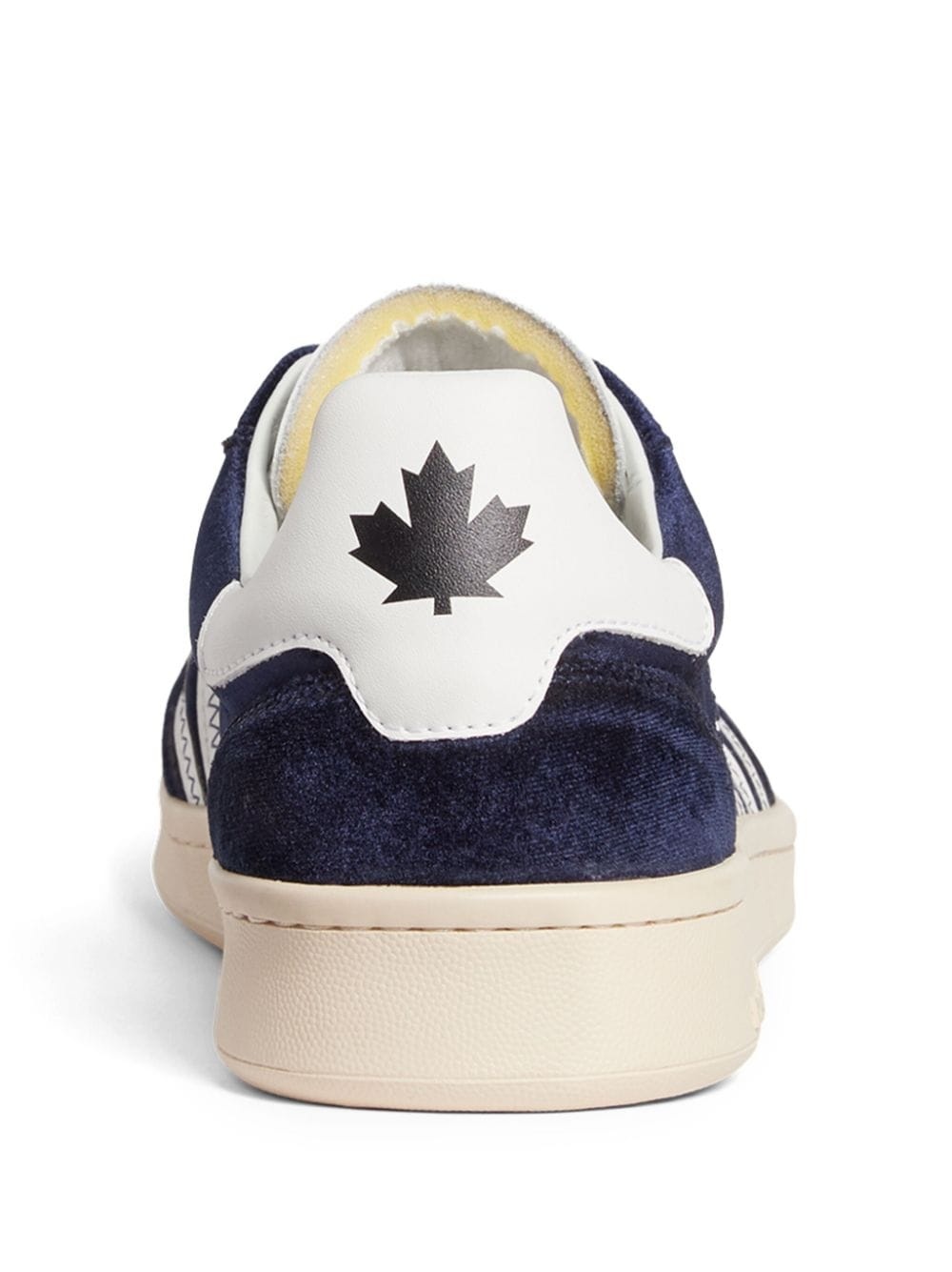 Boxer velvet low-top sneakers - 3