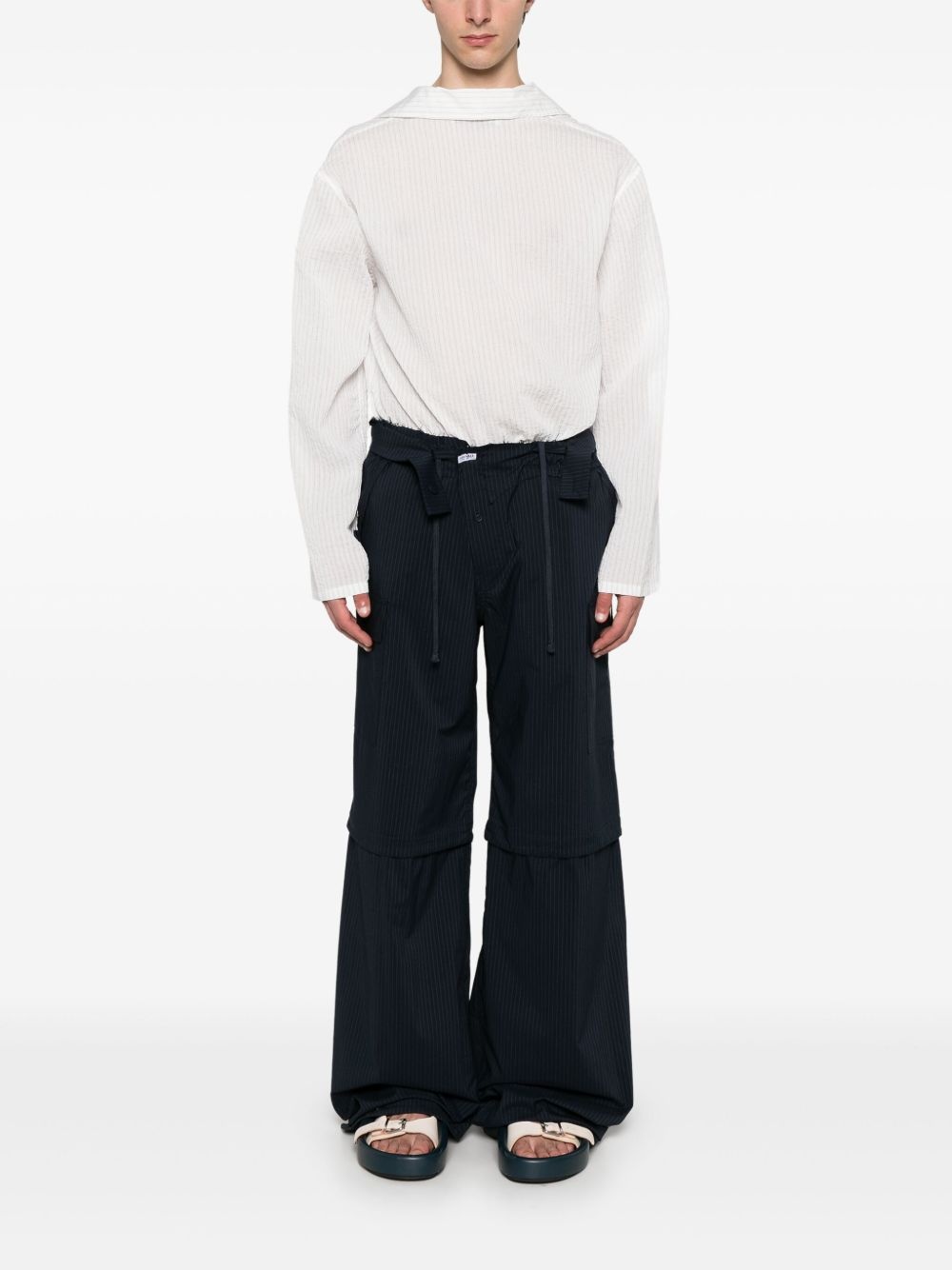 striped trousers - 2
