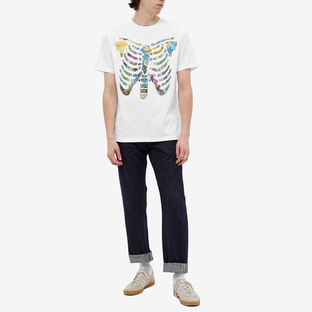 Paul Smith Floral Ribs Tee - 5