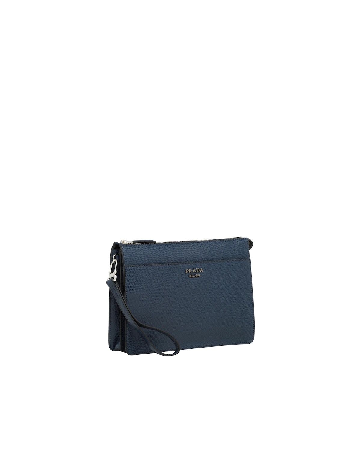 Saffiano Leather Clutch - 3